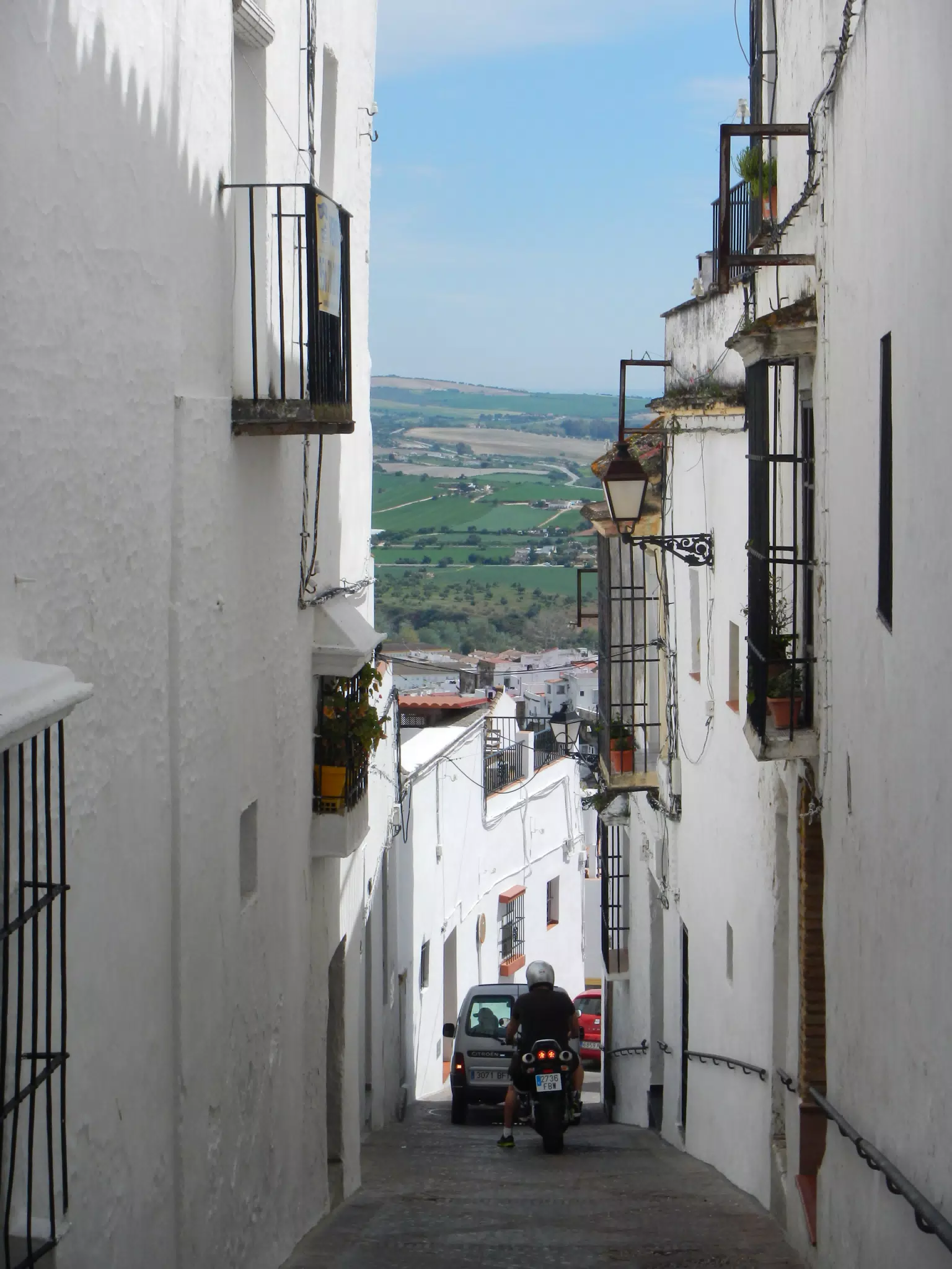 Street and Panorama in Arcos de la Frontera
