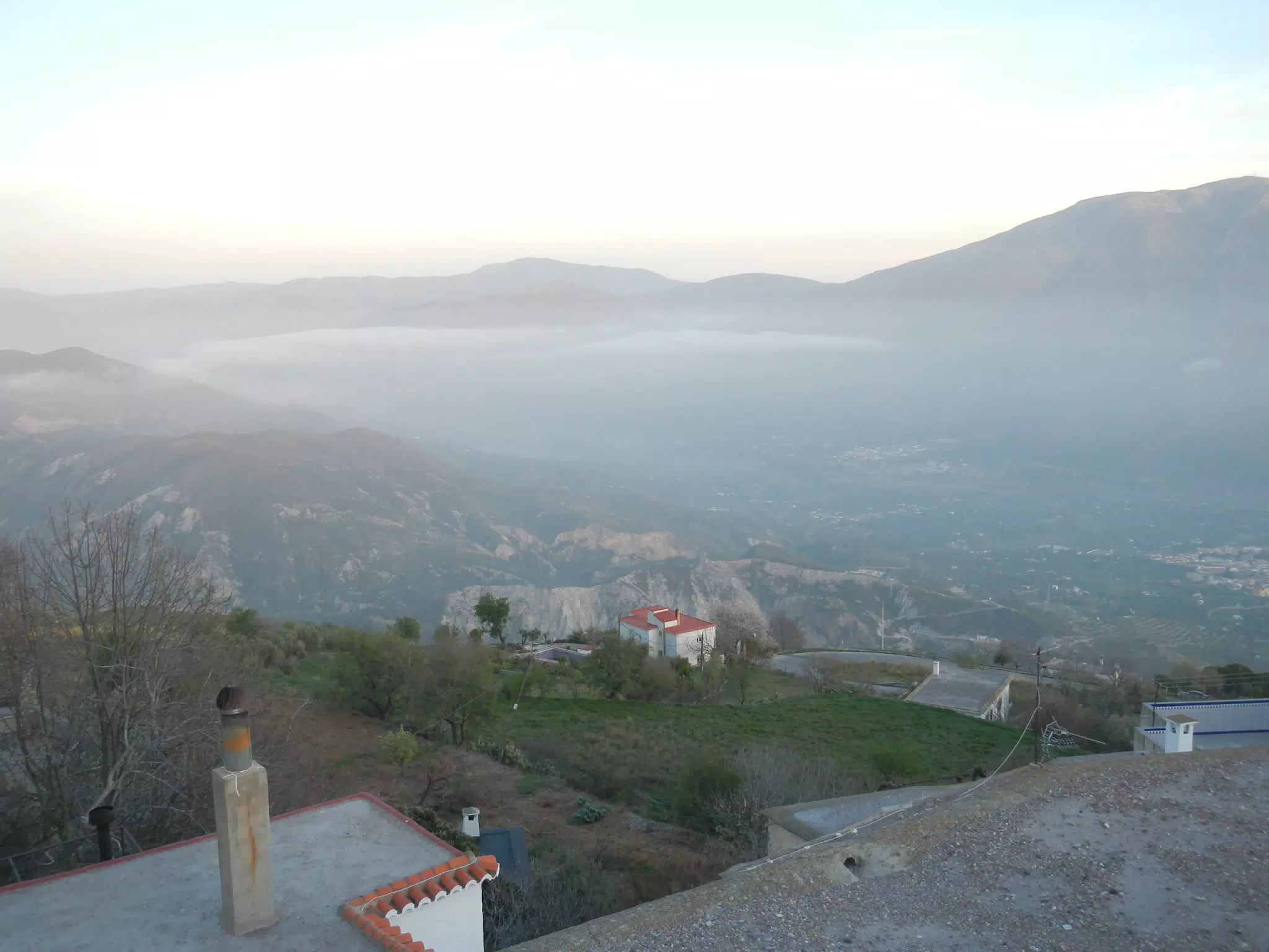 Clouds Rolling in to the Alpujarras