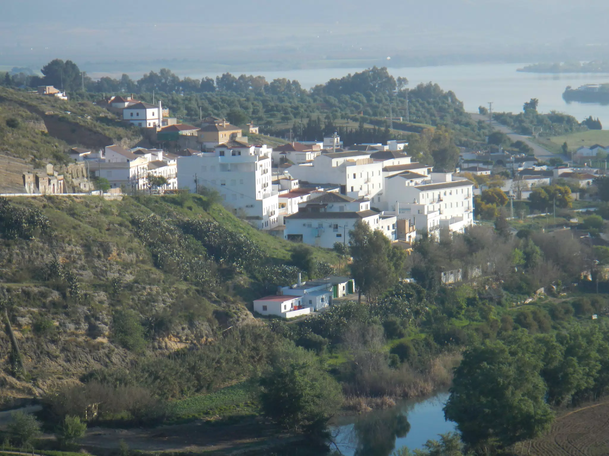 View from Casa Blues in Arcos de la Frontera