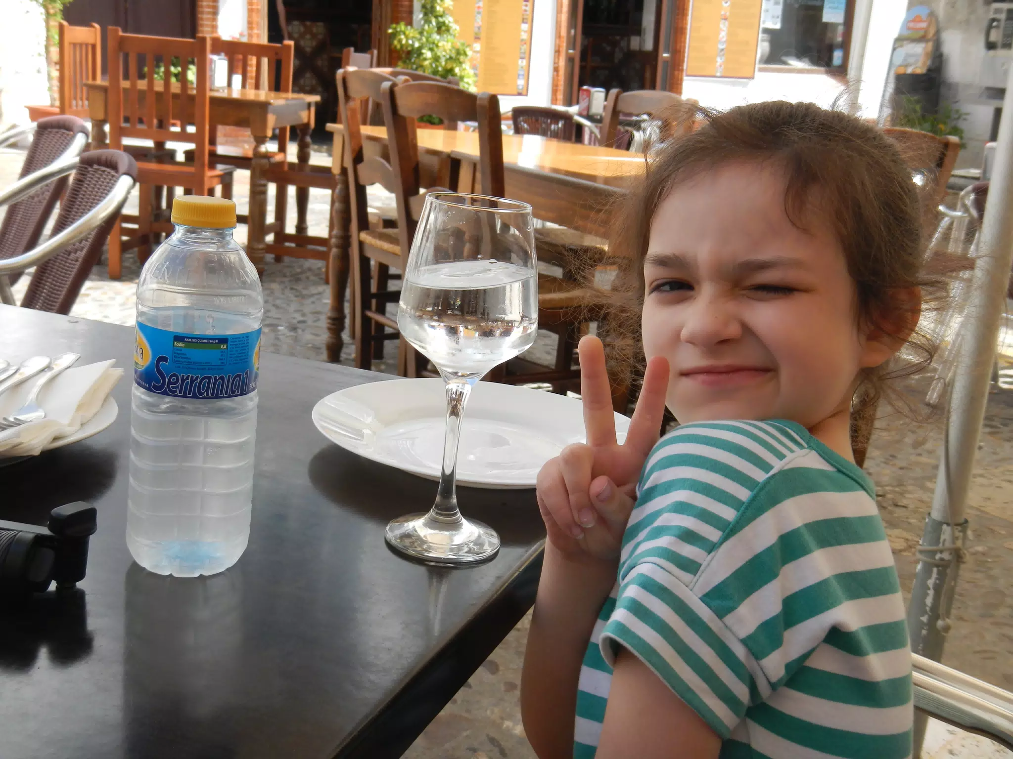 Liesl Awaiting Lunch