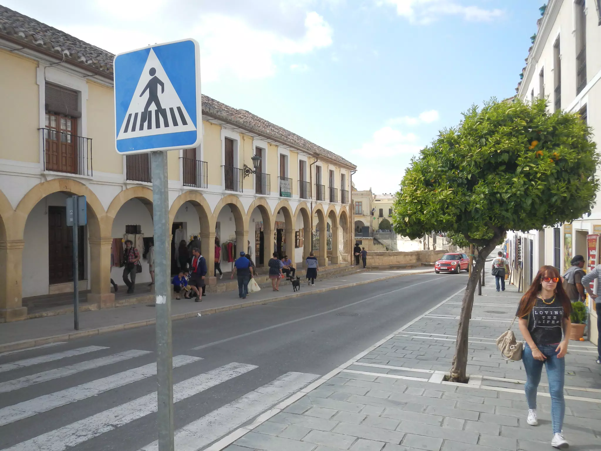 Pedestrian Area of Ronda