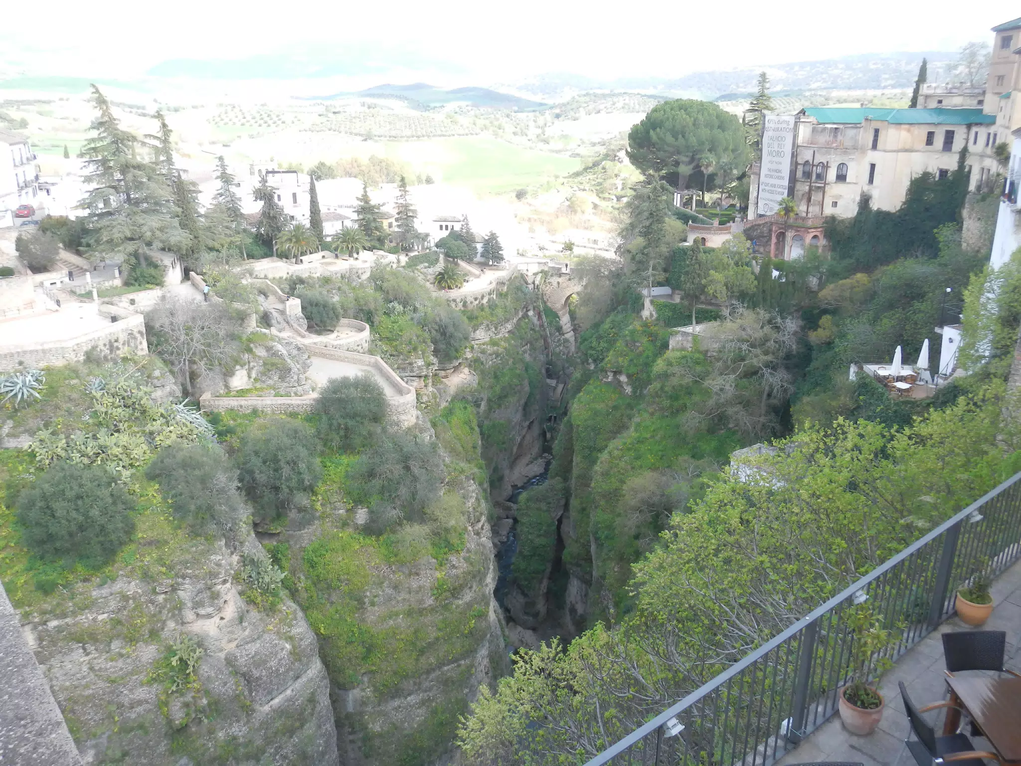 Ronda Gorge from Observation Deck