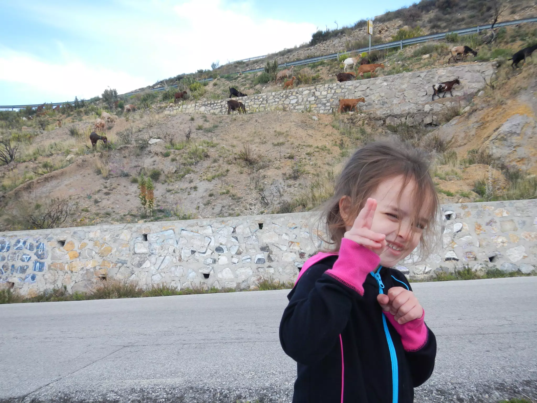 Luciana and the Goats