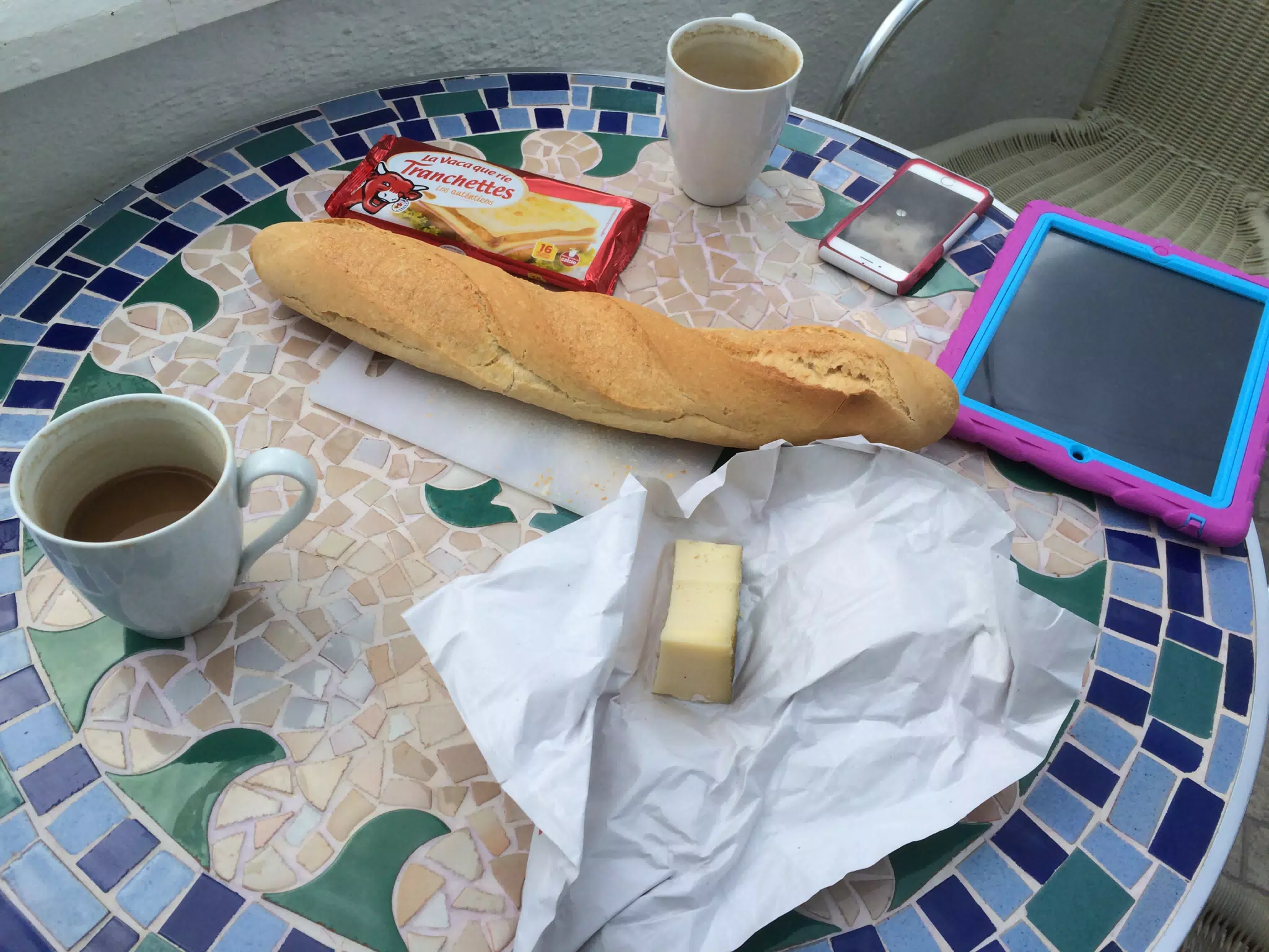 Lunch on the Lower Terrace