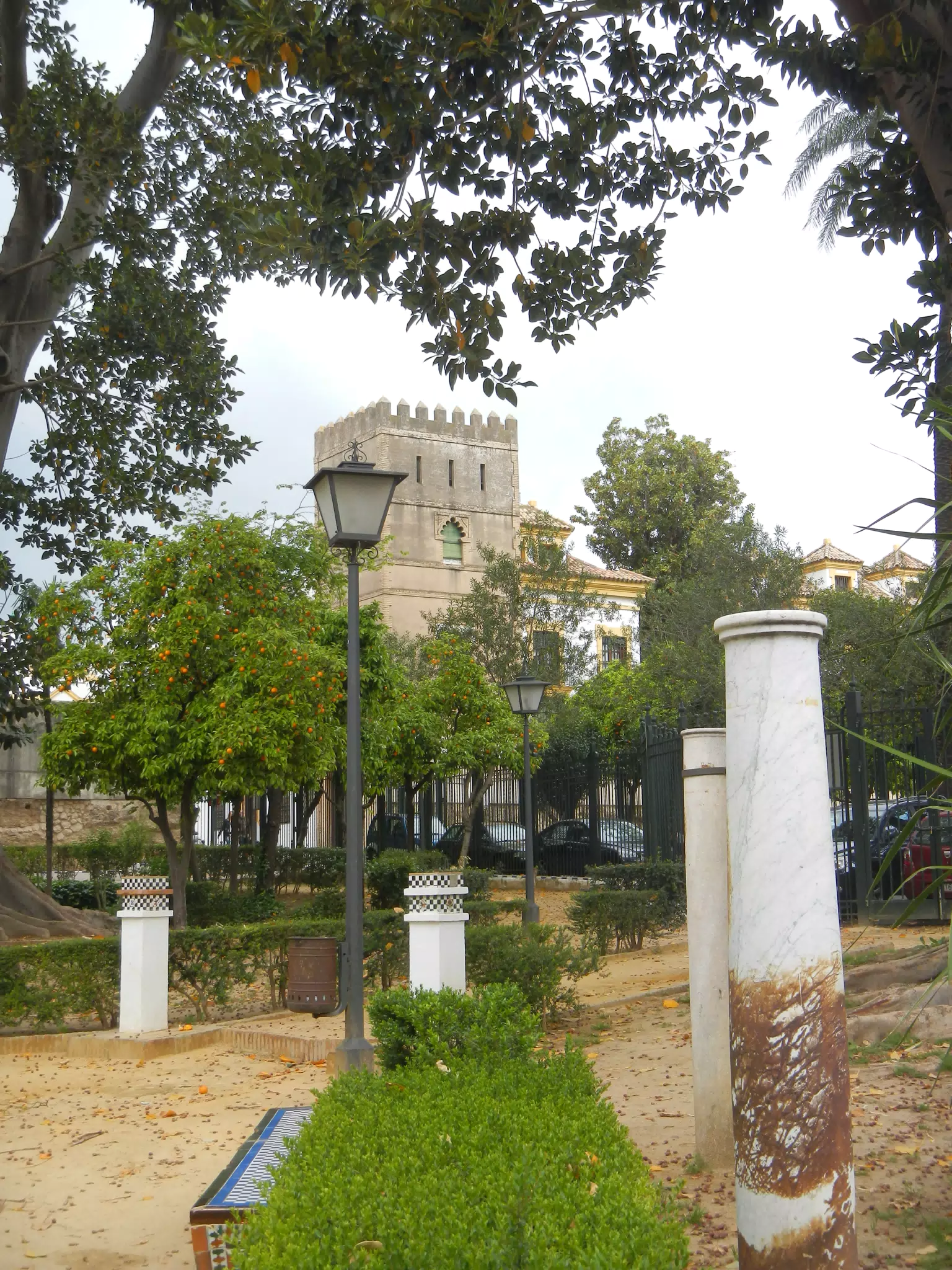 Alcazar Gardens and the City Wall