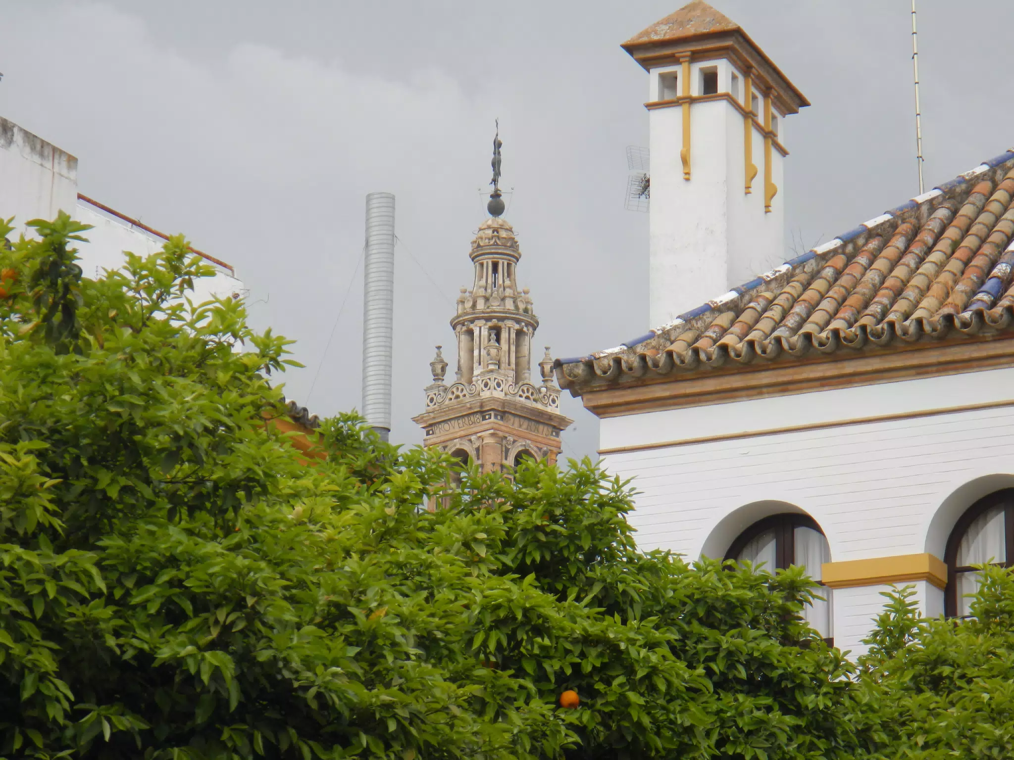 Cathedral as Seen from a Small Plaza
