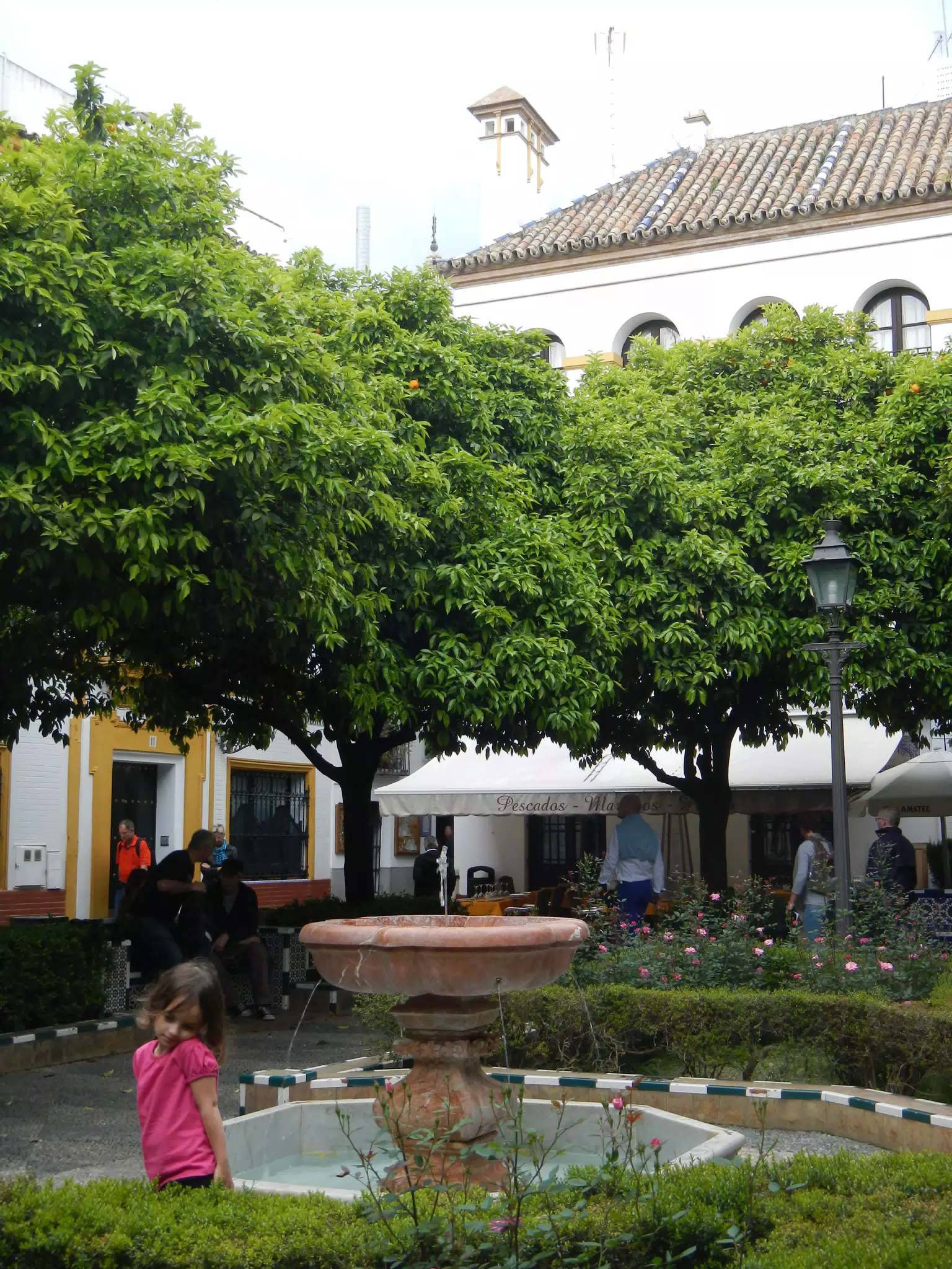 Small Plaza with Fountain