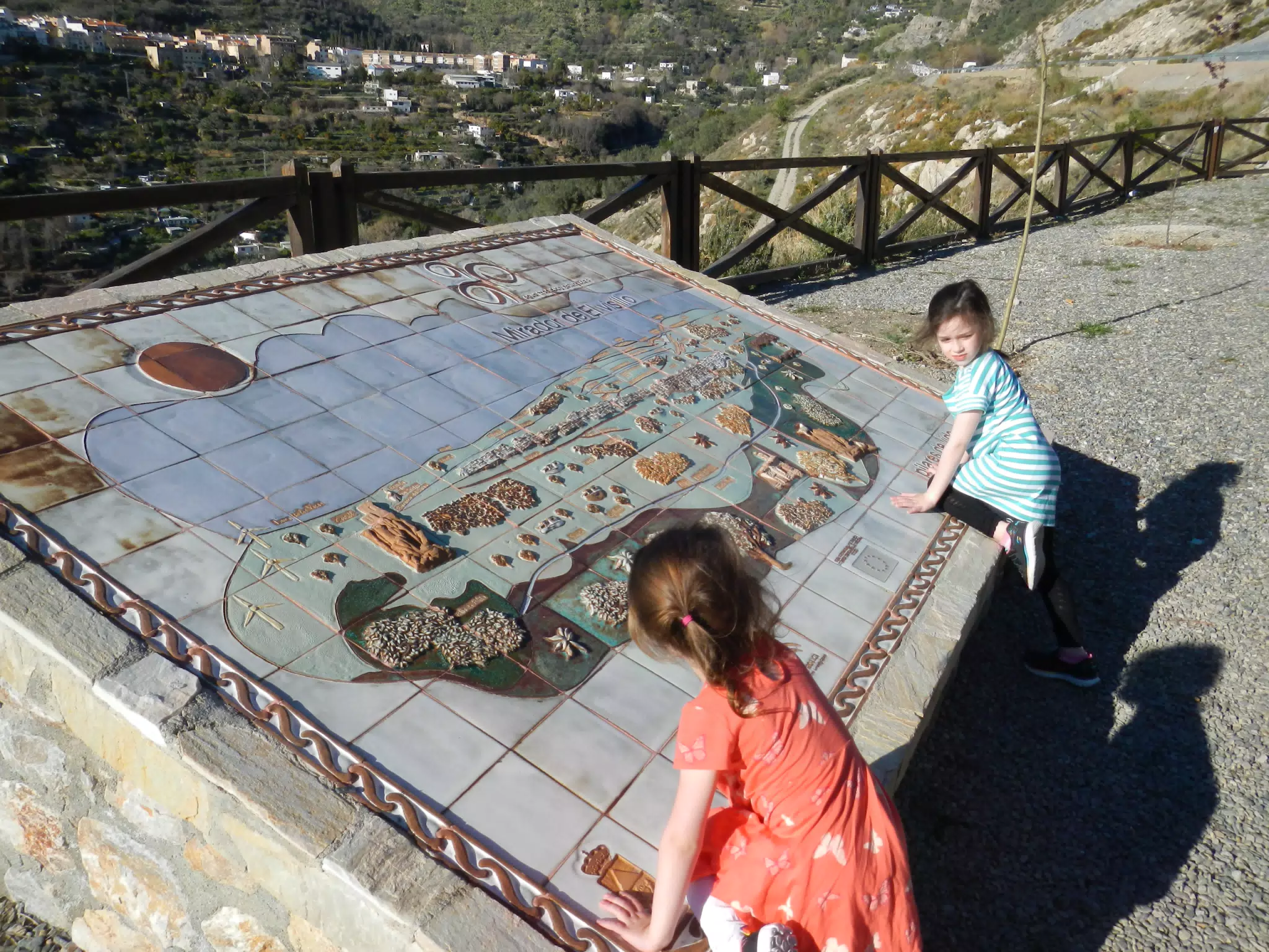 The Girls on the Lanjaron Map