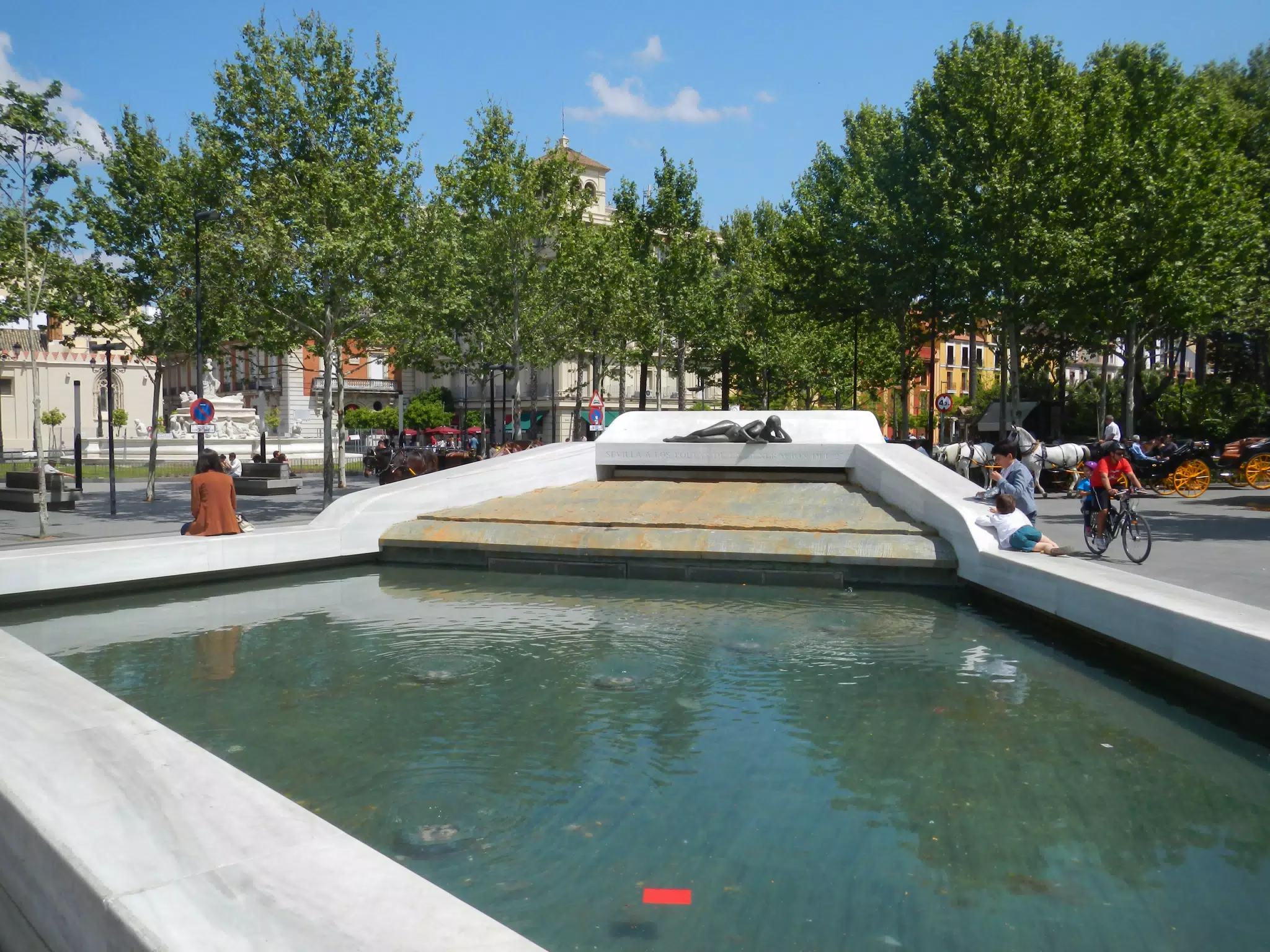 Fountain in Sevilla
