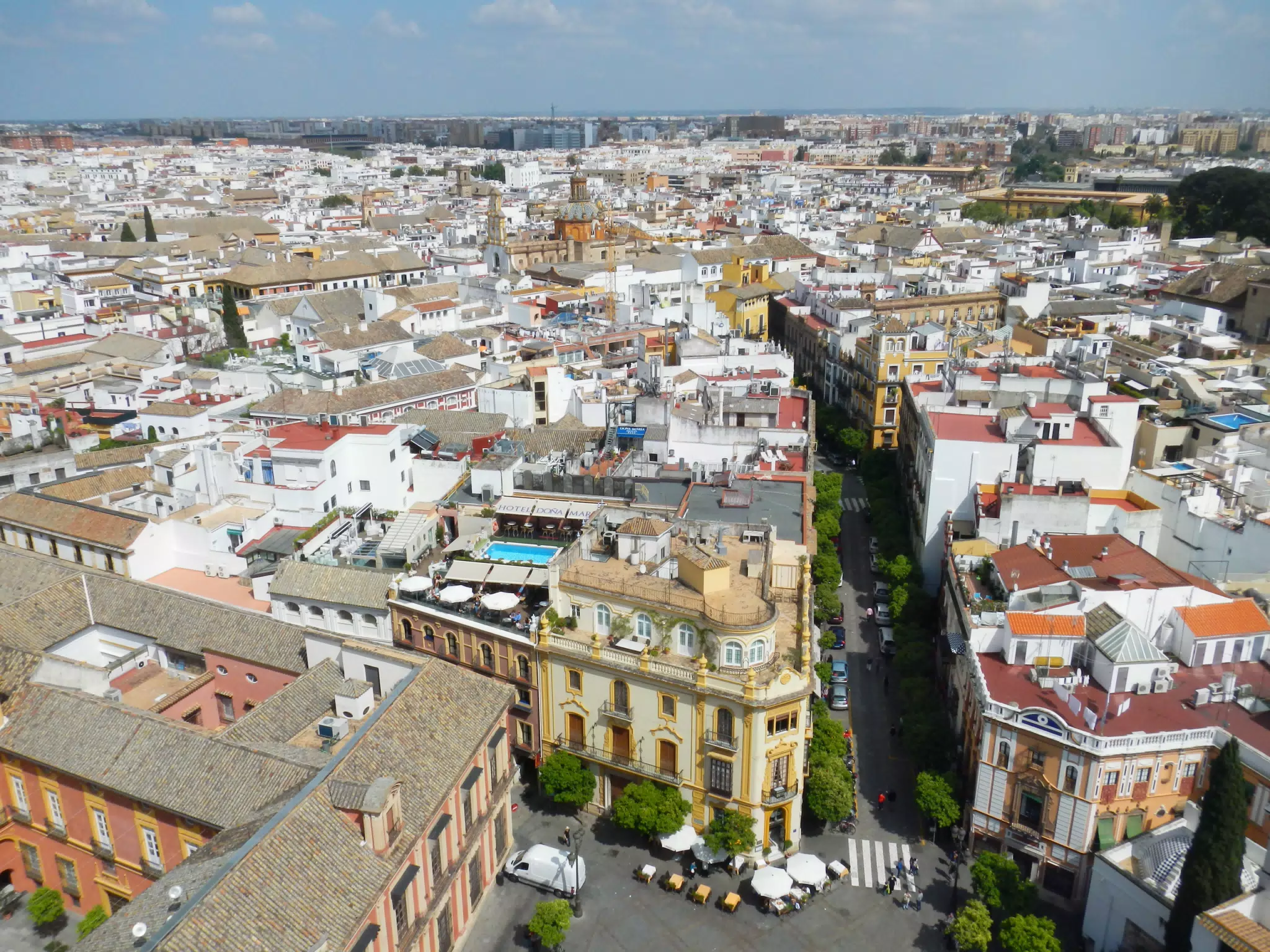 Sevilla from Sevilla Cathedral
