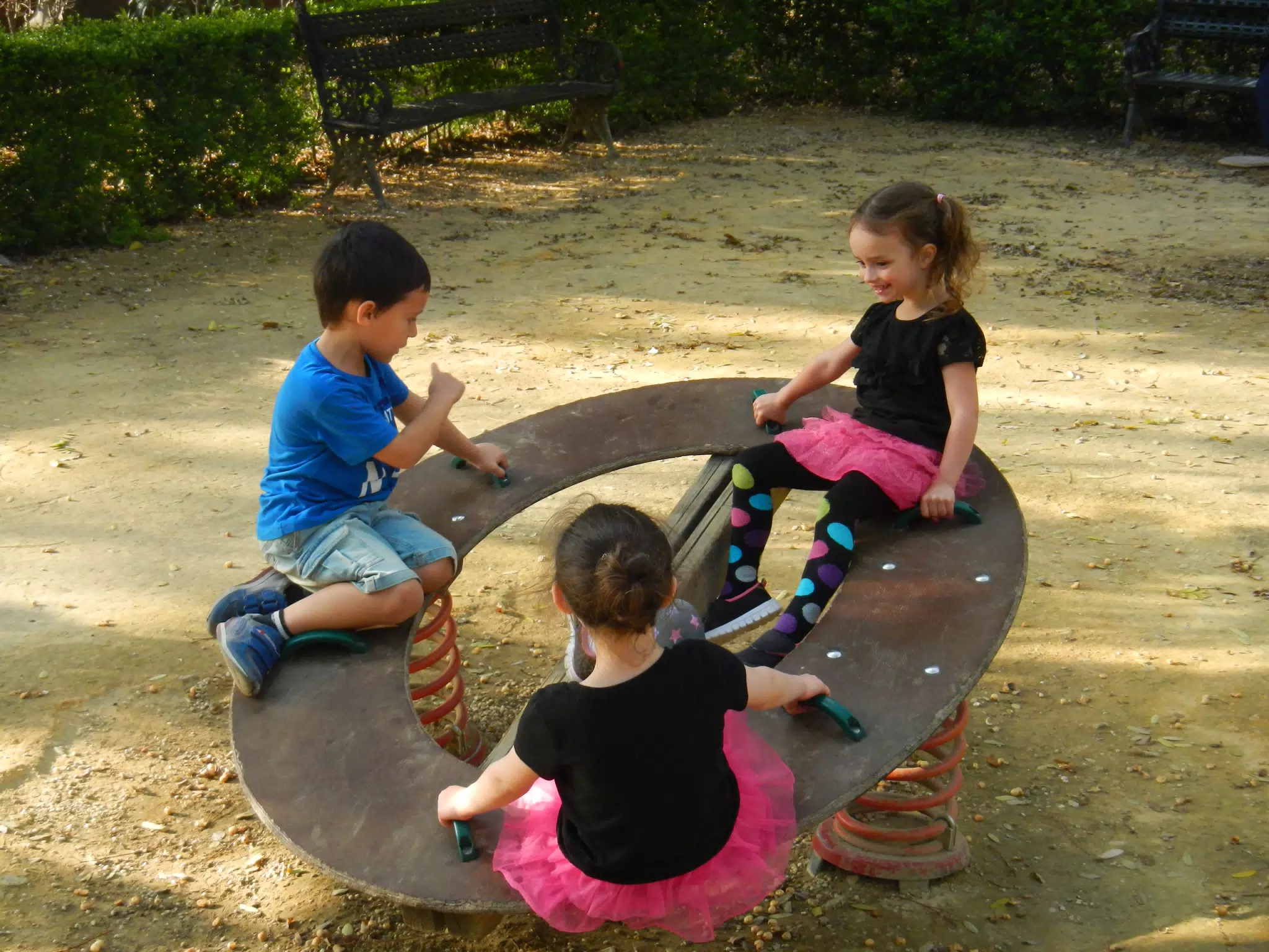 The Girls Made a New Friend