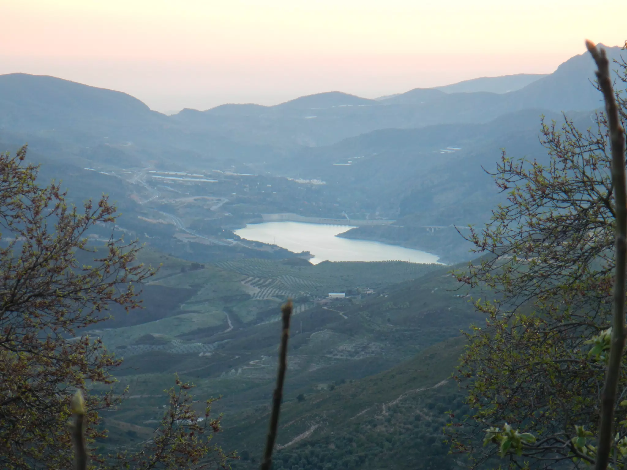 Reservoir from Cáñar