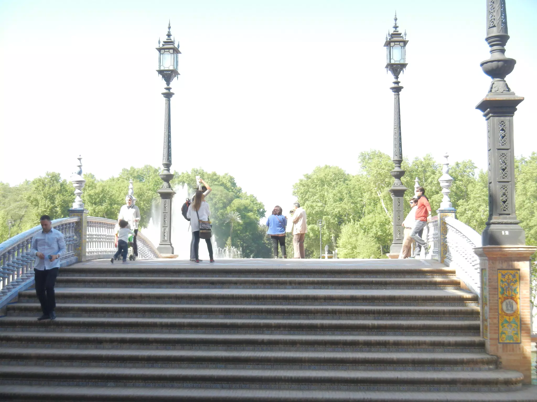 Bridge at the Plaza de España