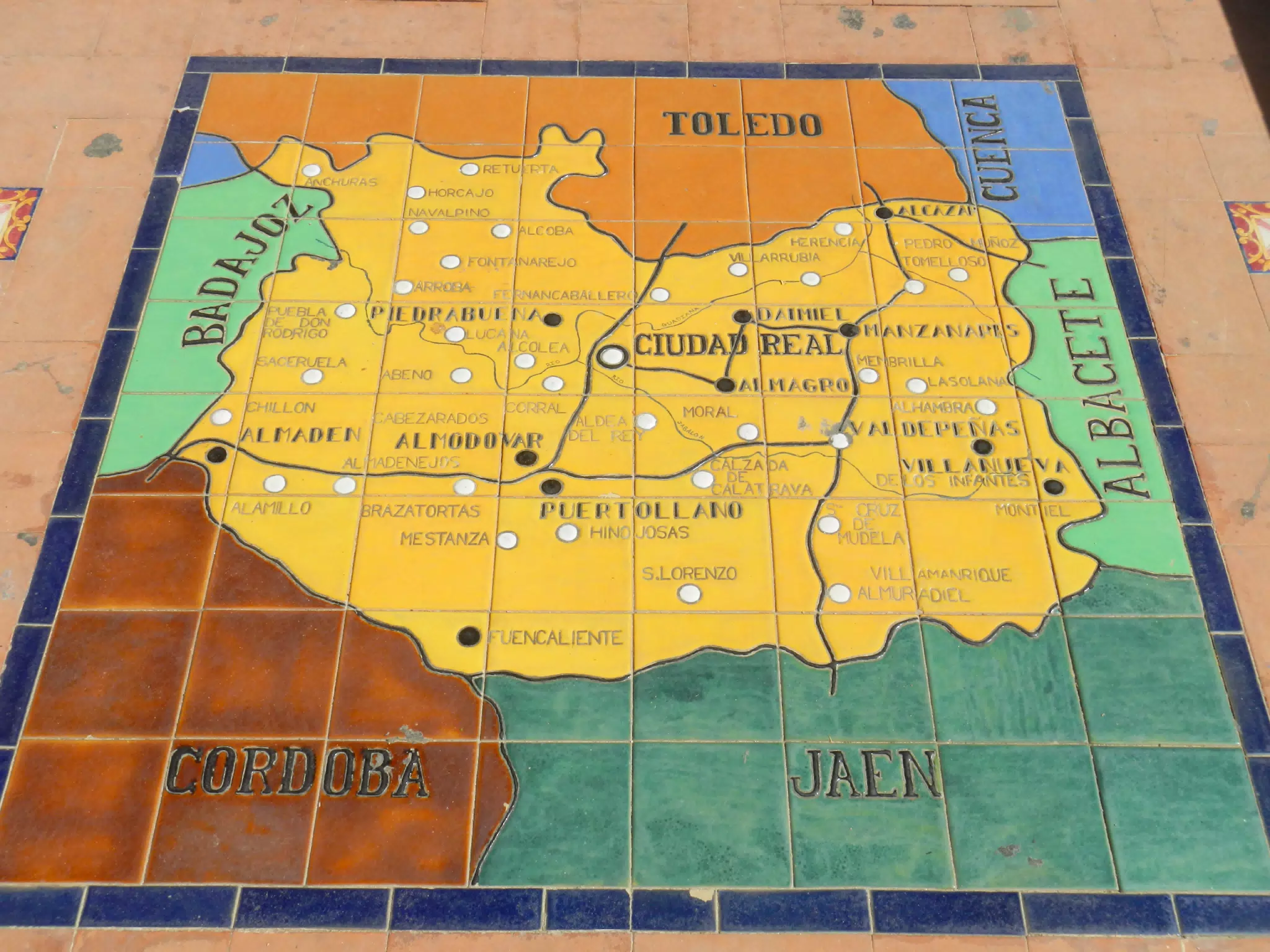 Map of Ciudad Real