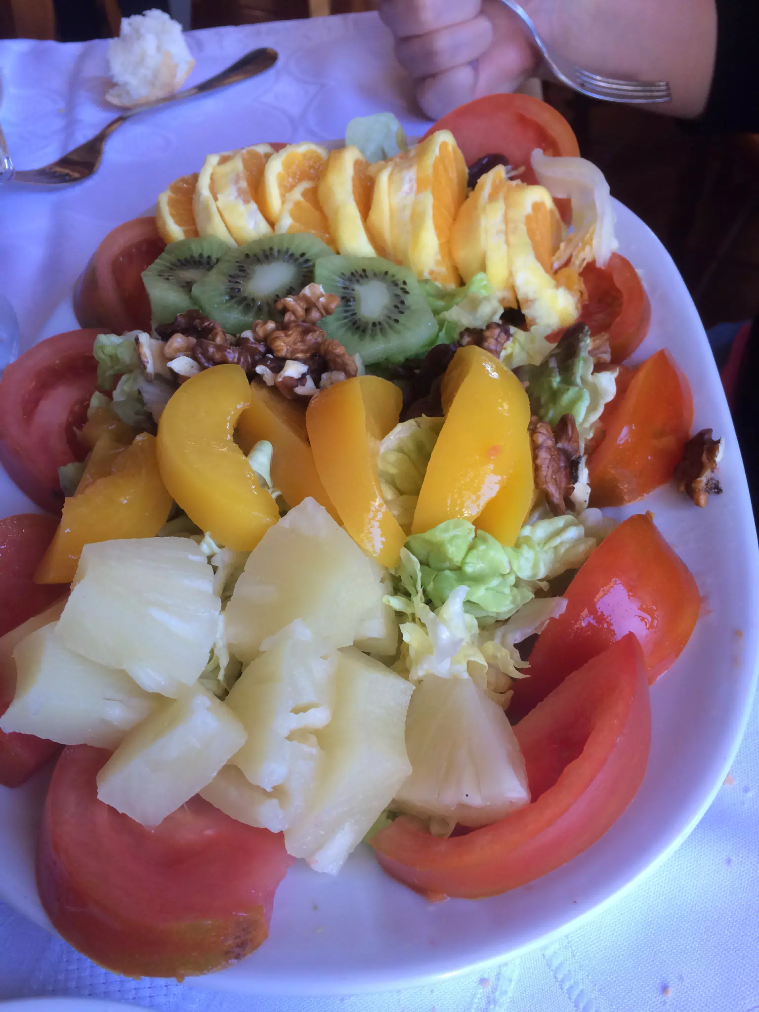 Tropical Salad in Bubión