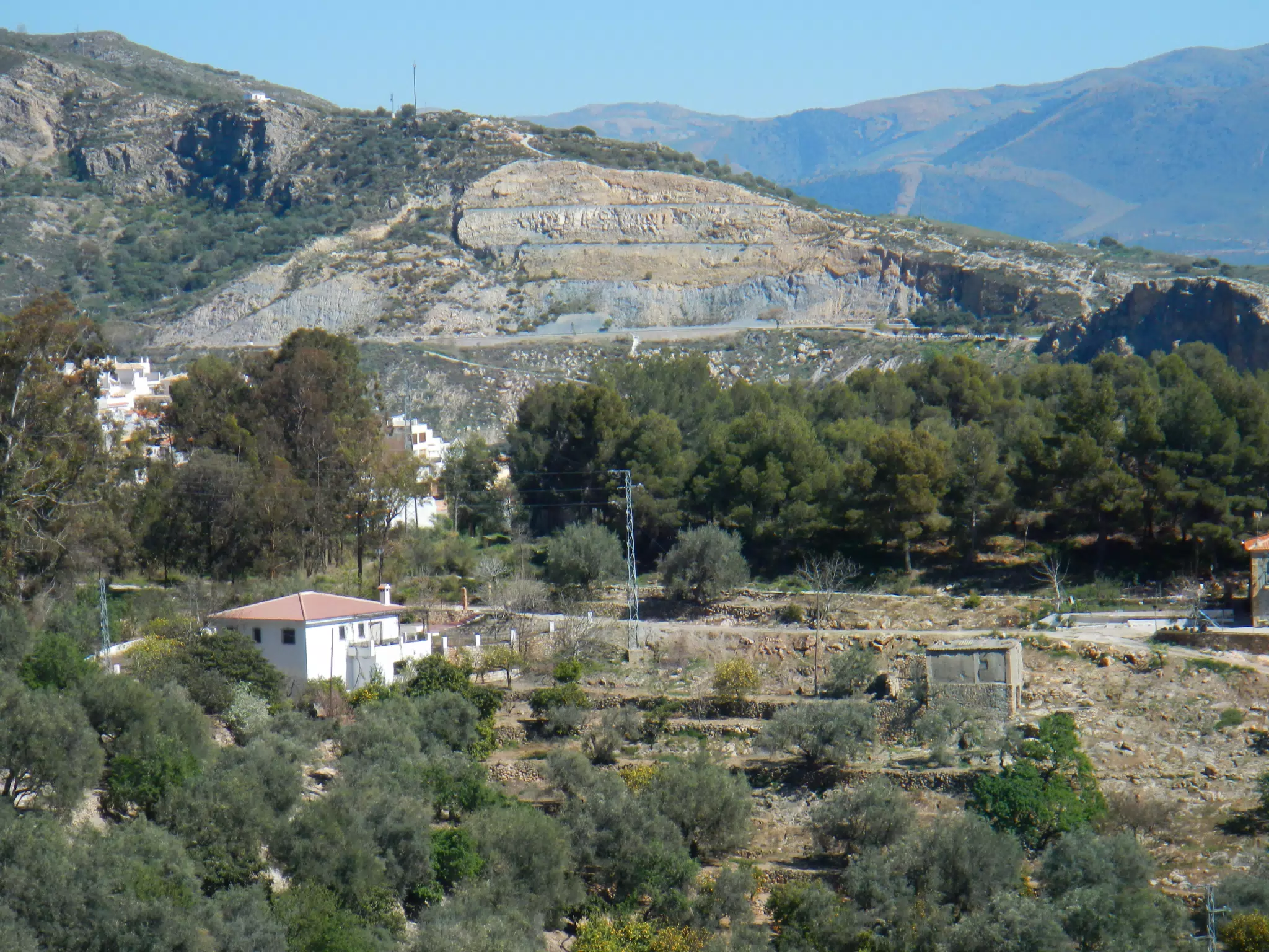 Mountain Side East of Lanjarón