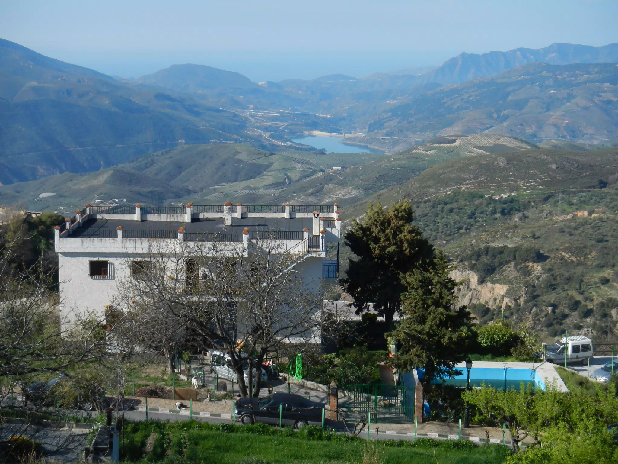 Valley over a House in Cáñar
