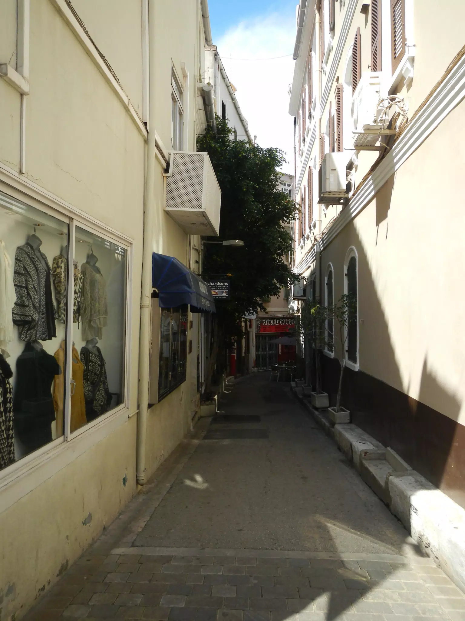 Side Street in Gibraltar