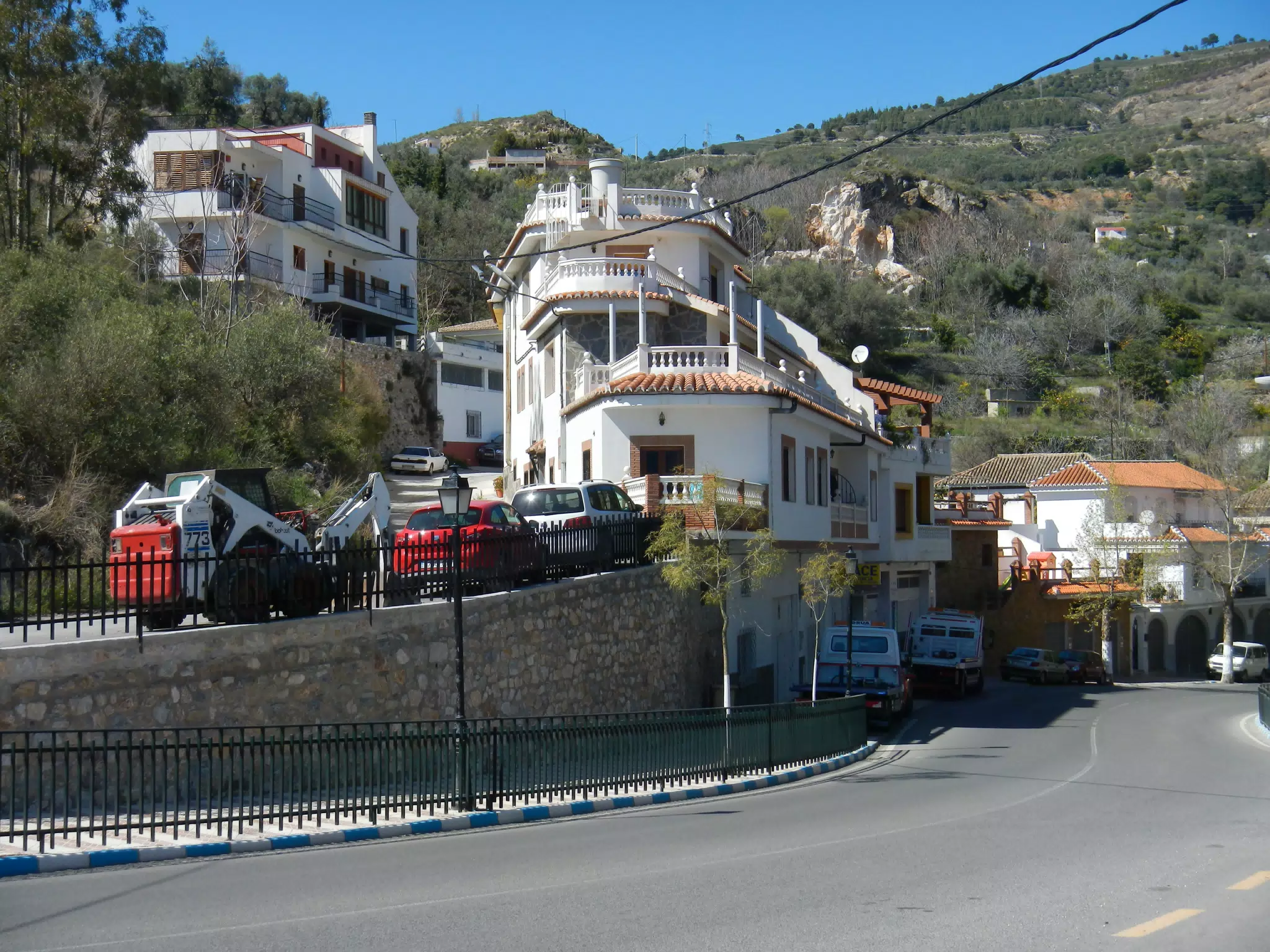 Expensive Street in Lanjarón