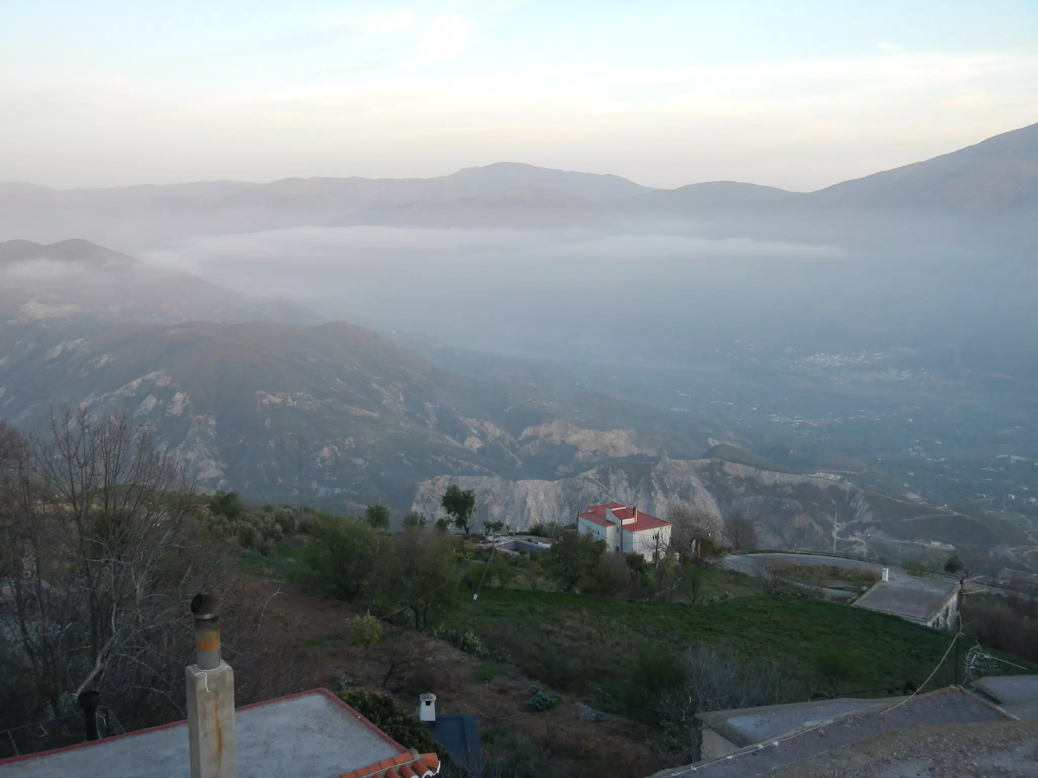 Clouds Rolling Into the Alpujarras