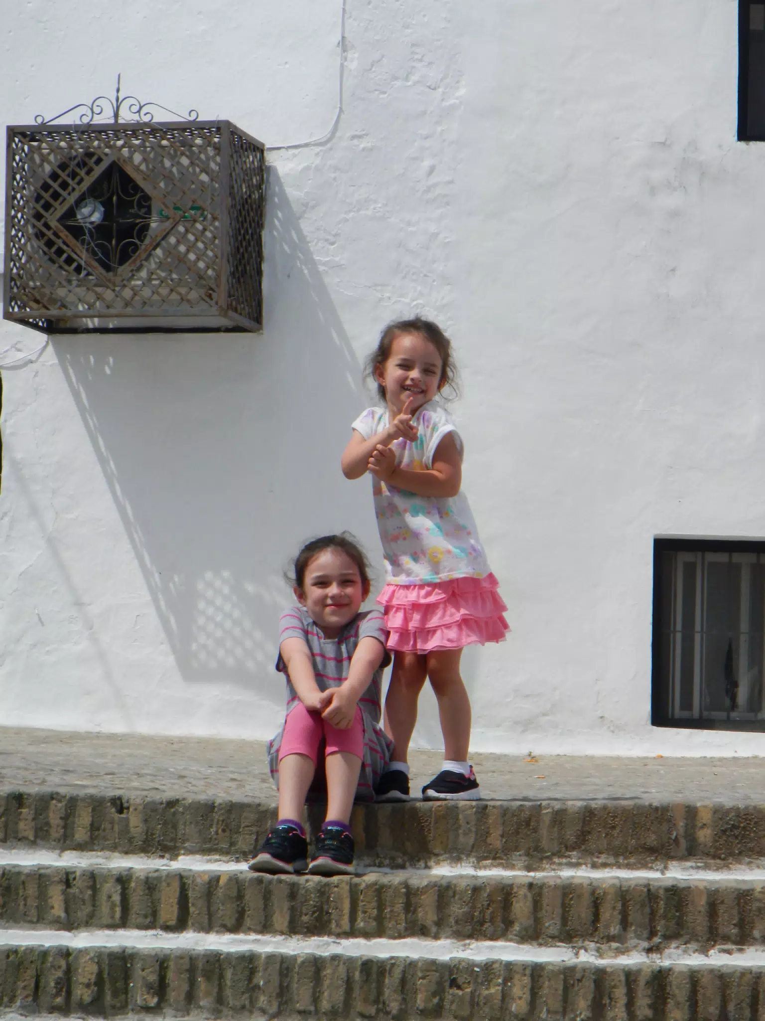 Posing in Arcos de la Frontera