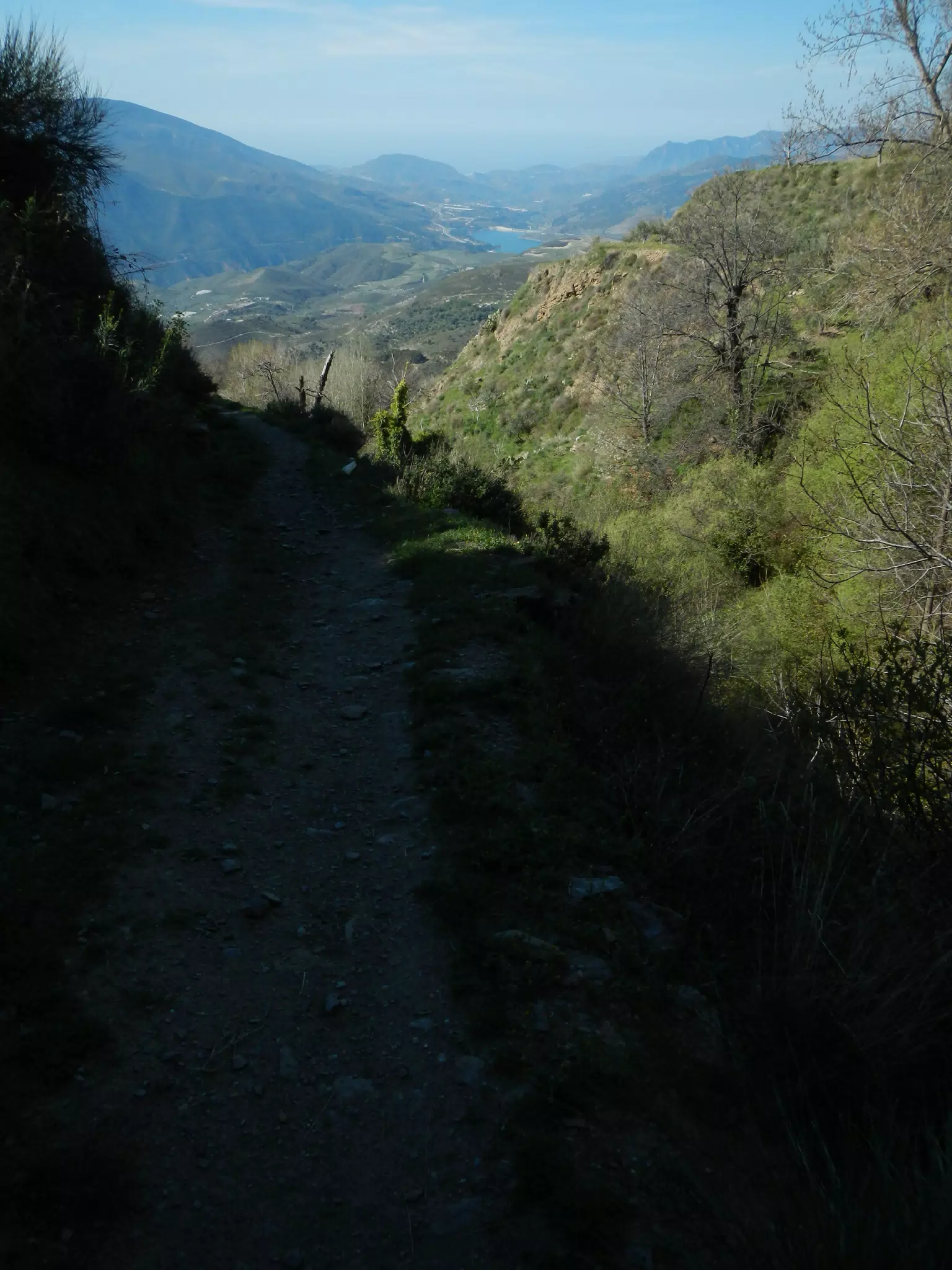 Old Waterfall Looking Into Valley