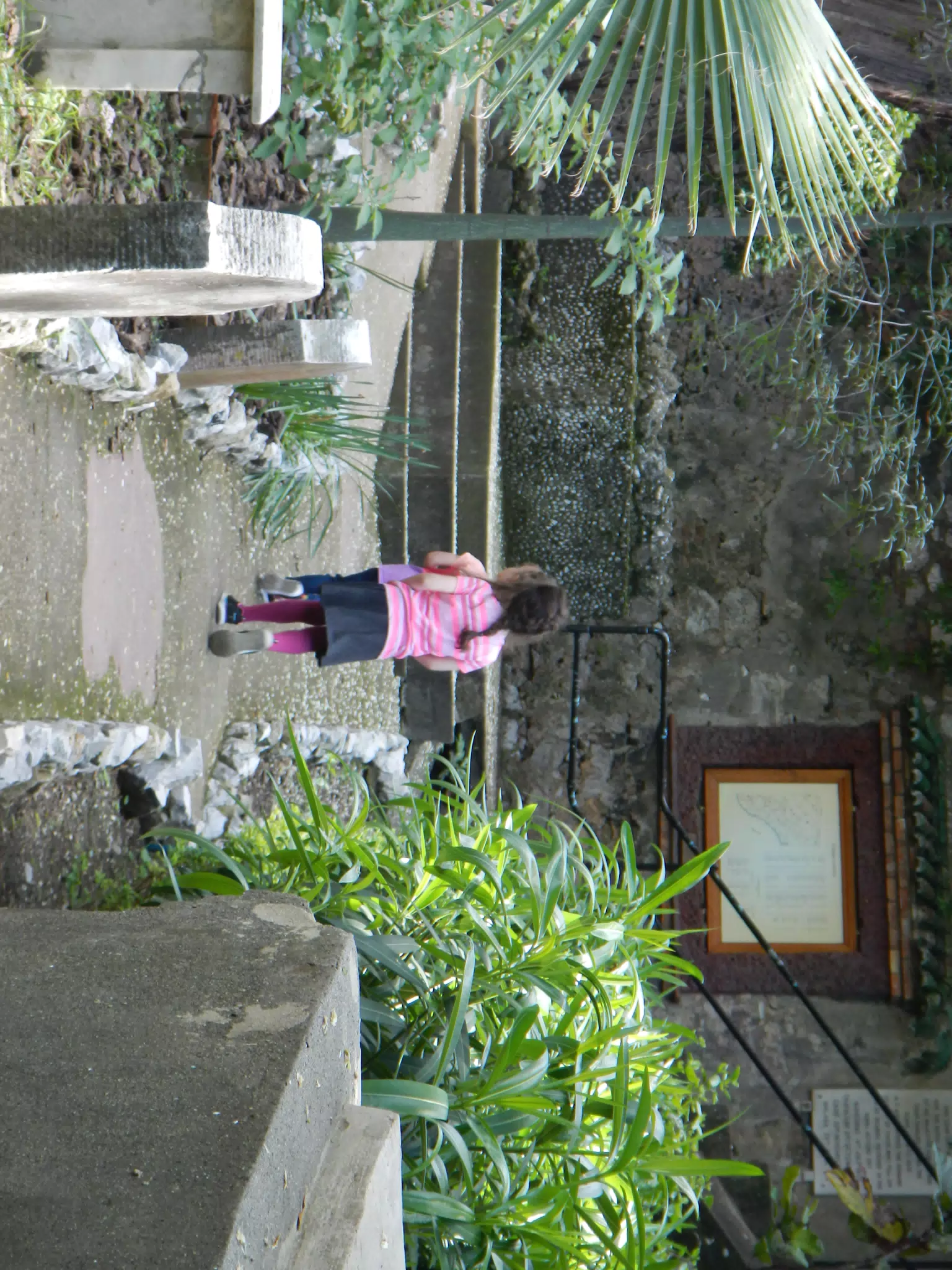 The Girls Exploring Trafalgar Cemetery
