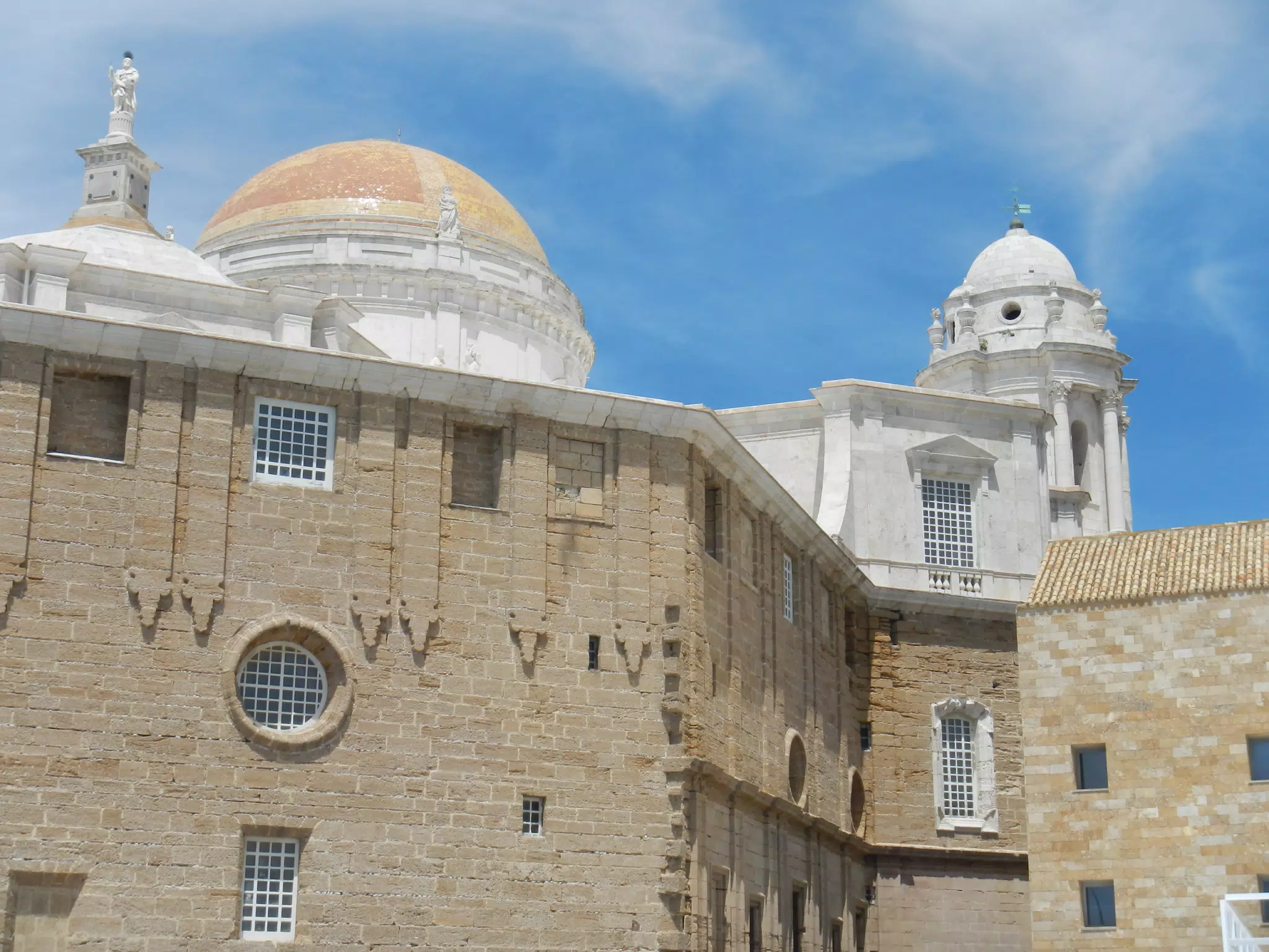 Top of Cádiz Cathedral