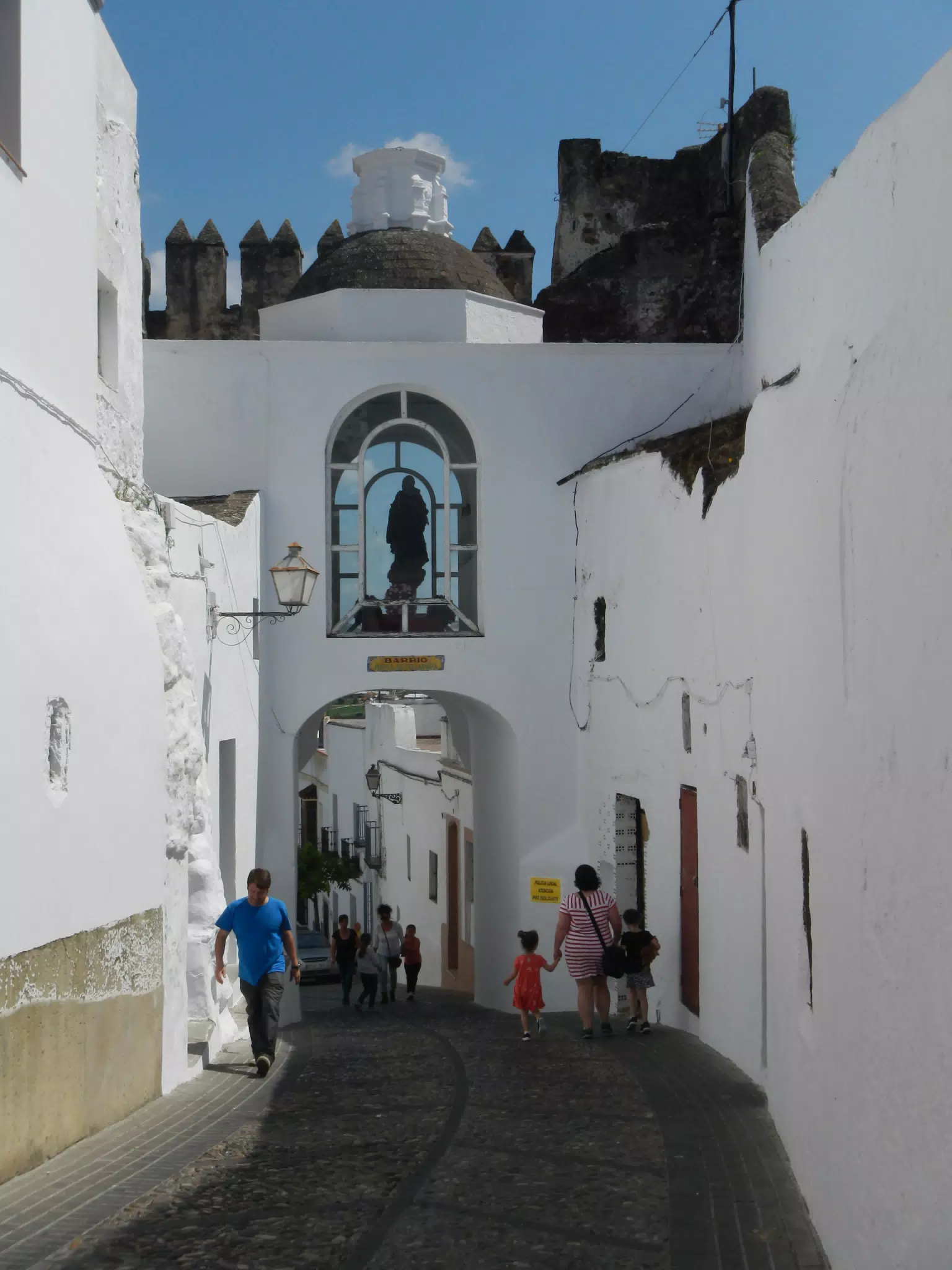 María in the Arch in Arcos de la Frontera