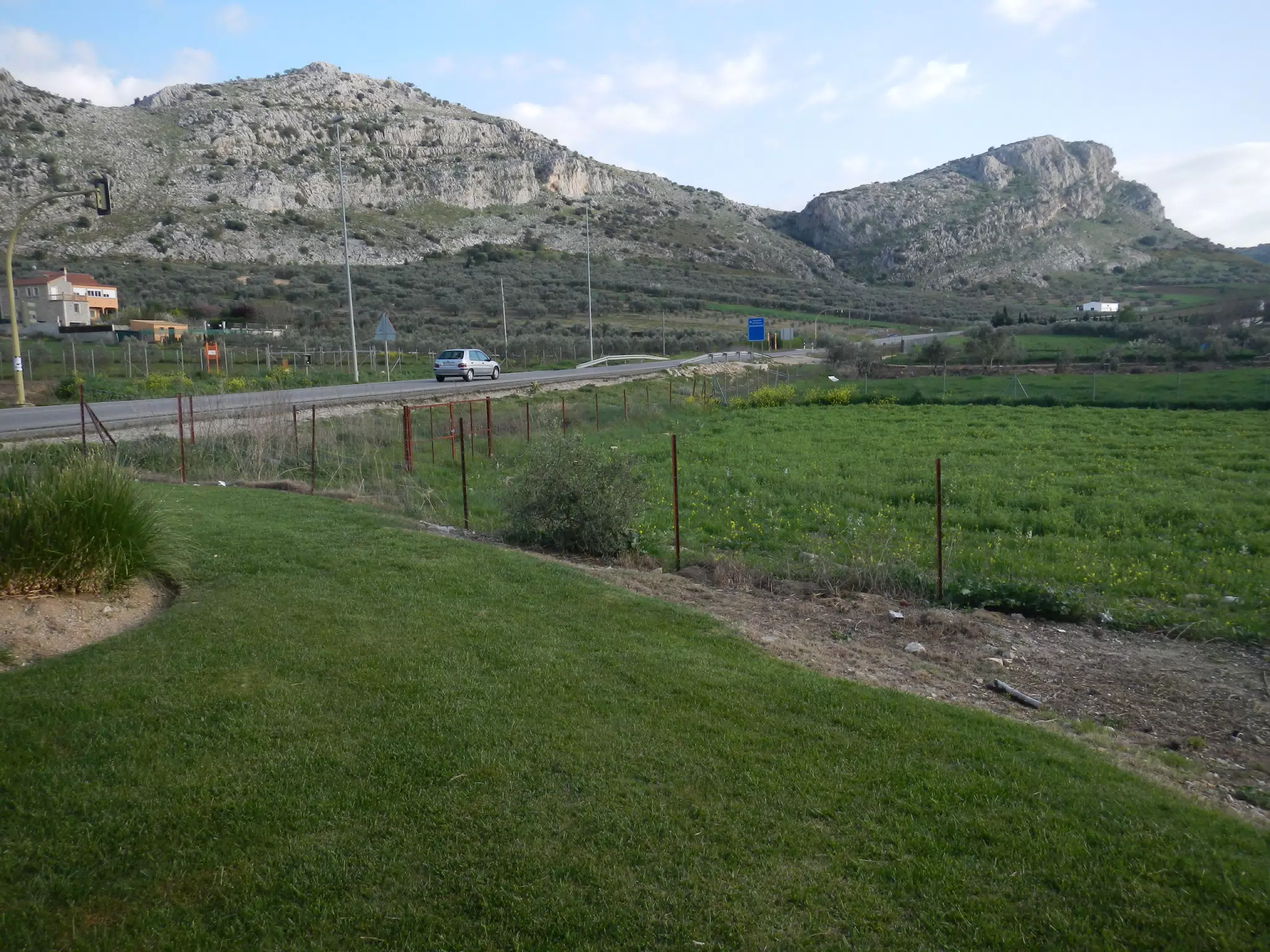 Mountains from Gas Station