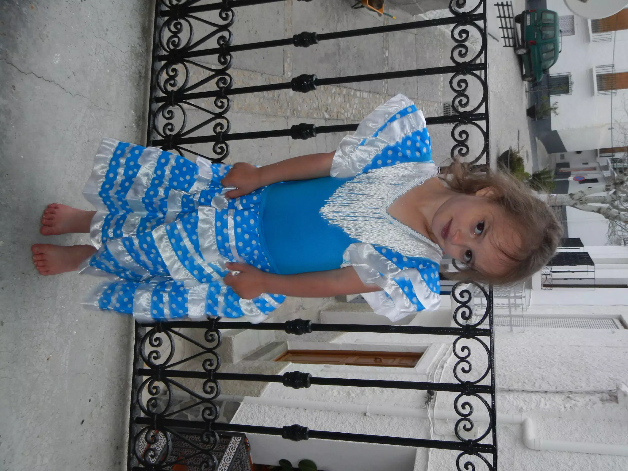 Luciana in Flamenco Dress
