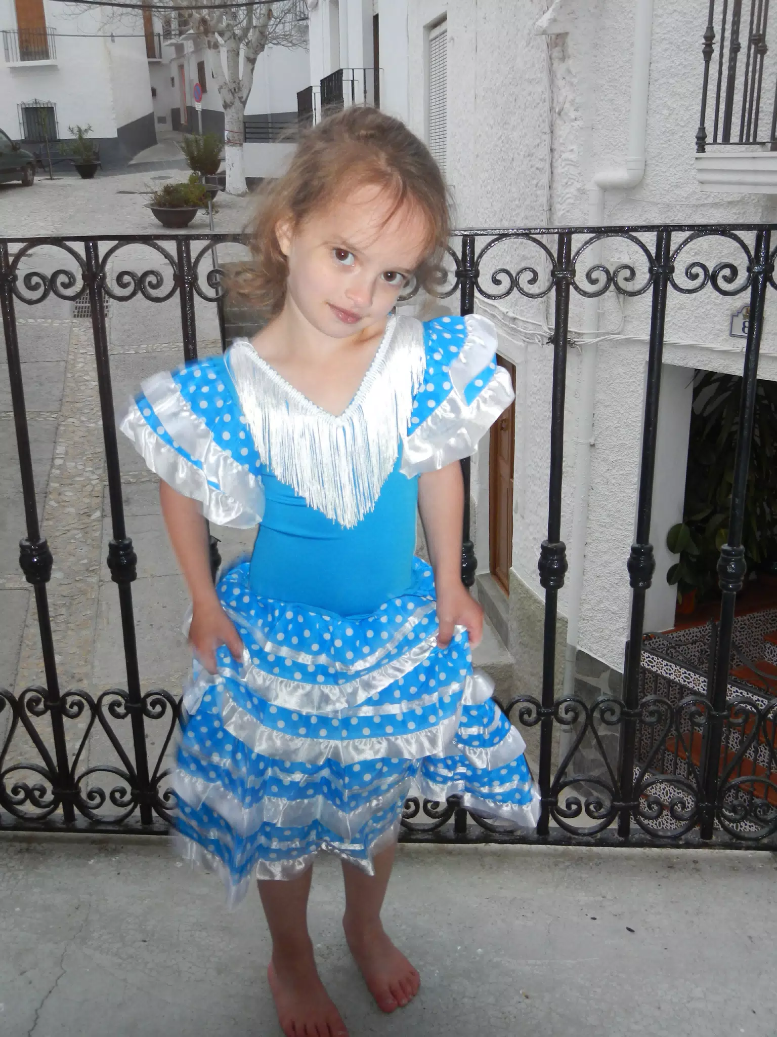 Luciana in Flamenco Dress