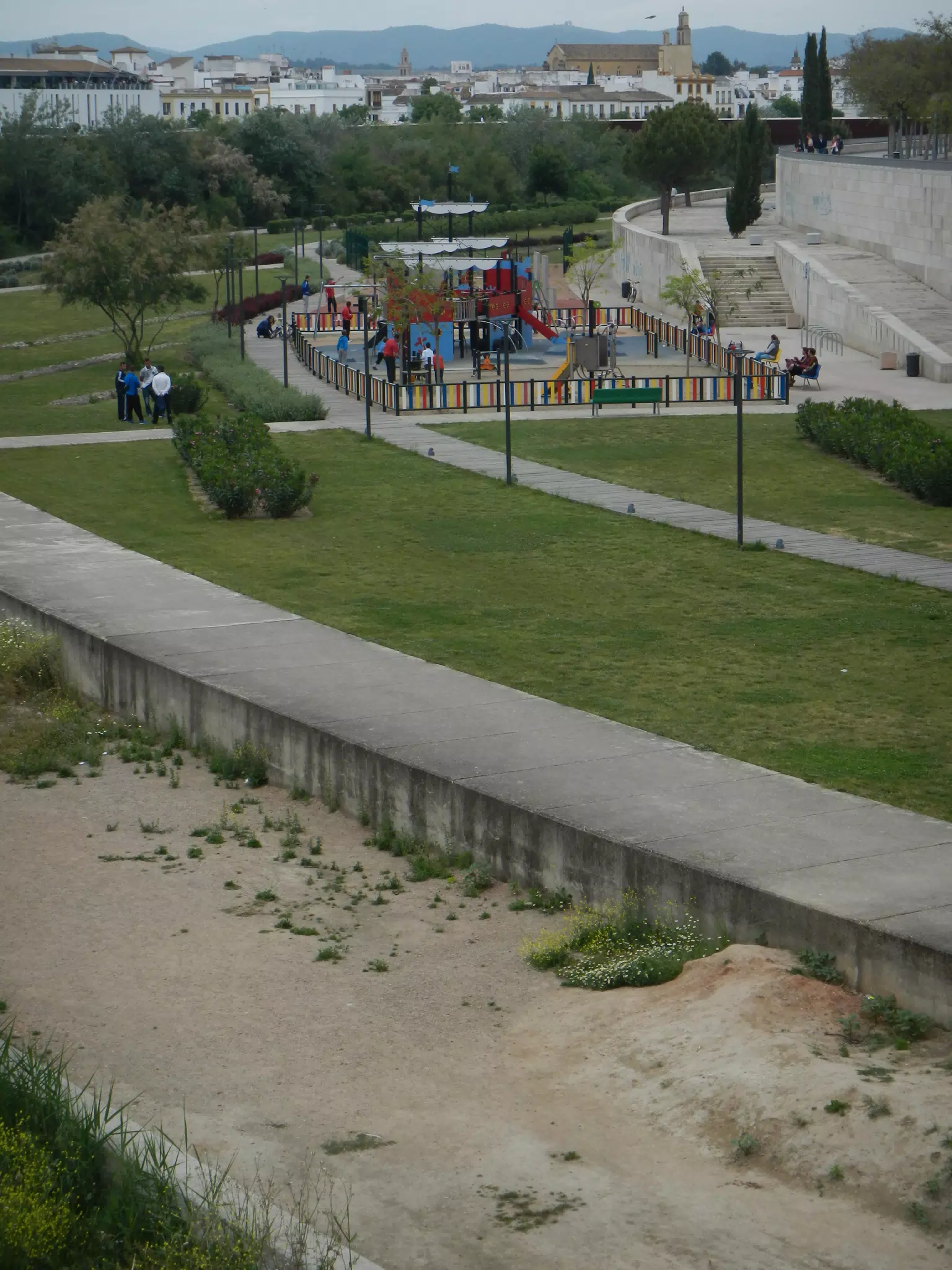 Playground from Roman Bridge