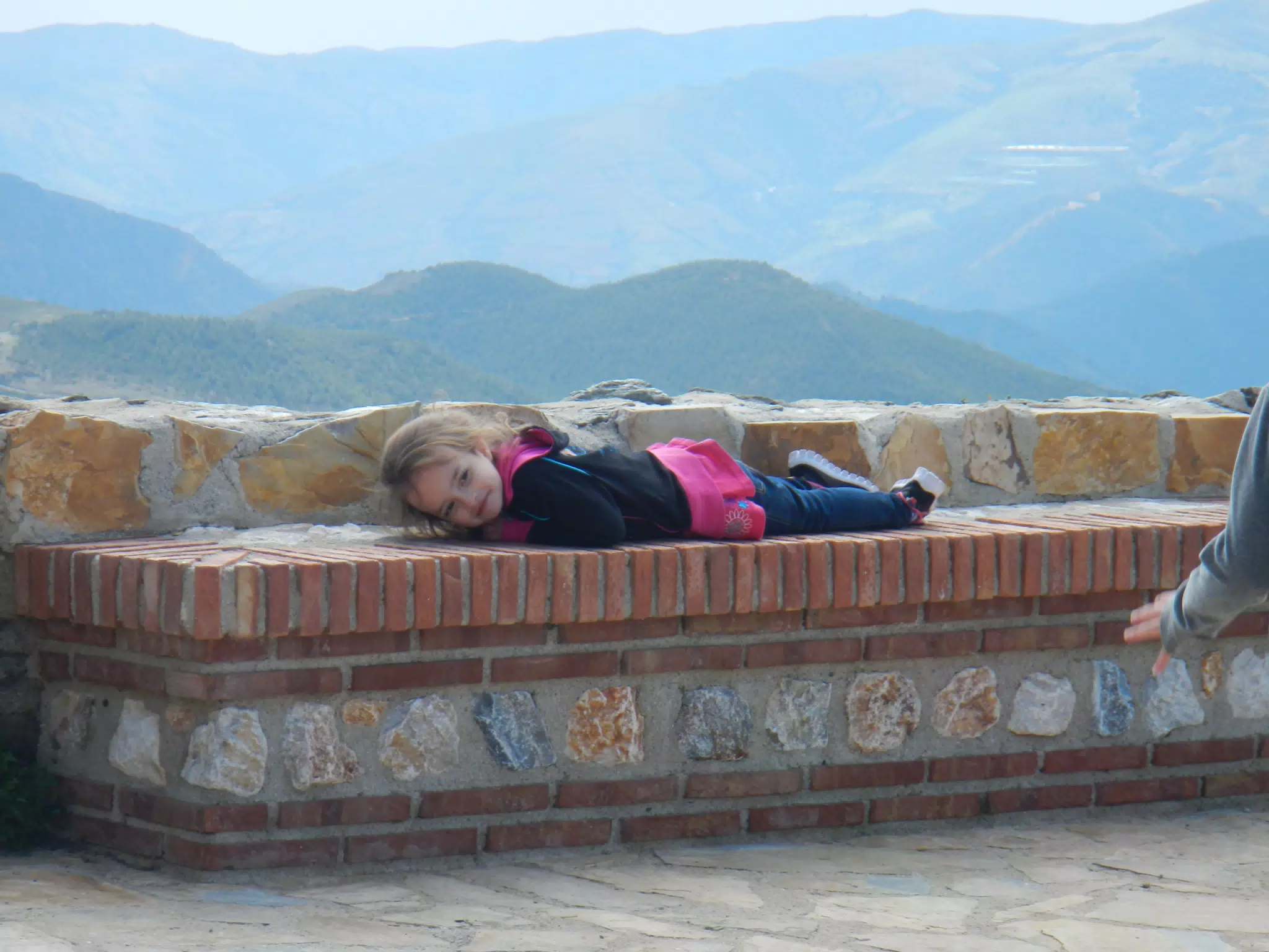 Luciana Napping on the GR7