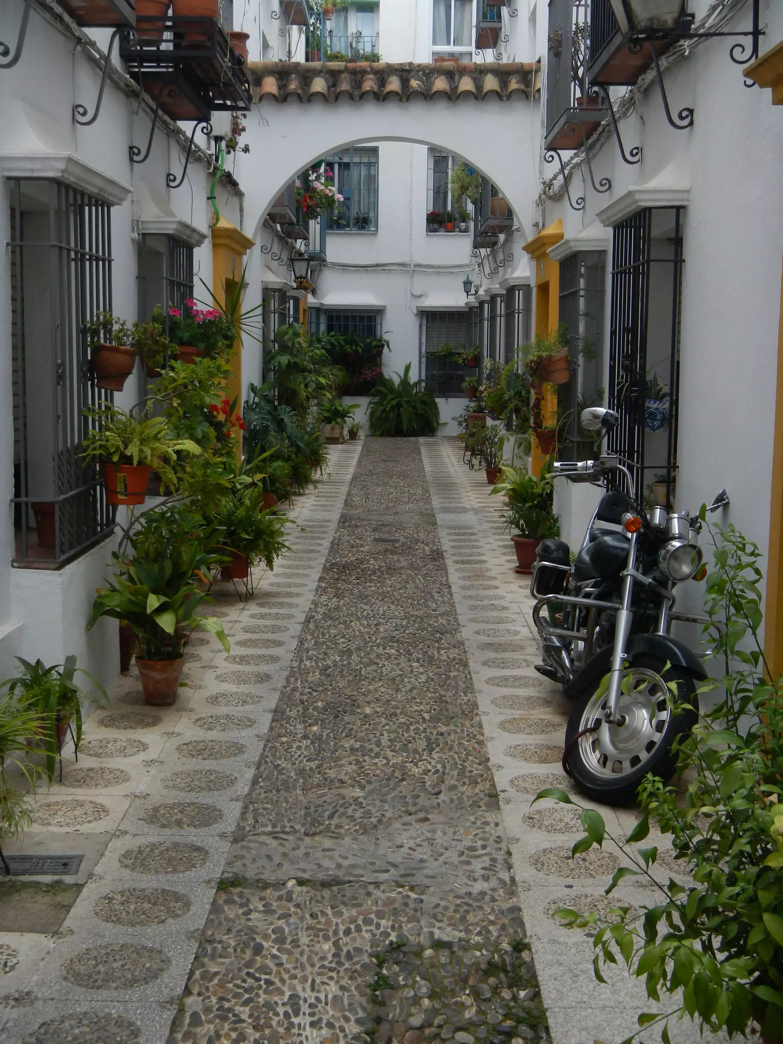 Through the Arch by Our Apartment in Cordoba