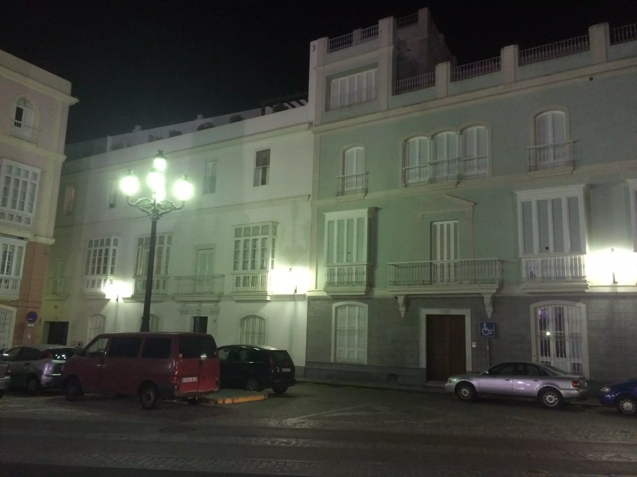 Midnight Walk in Cádiz