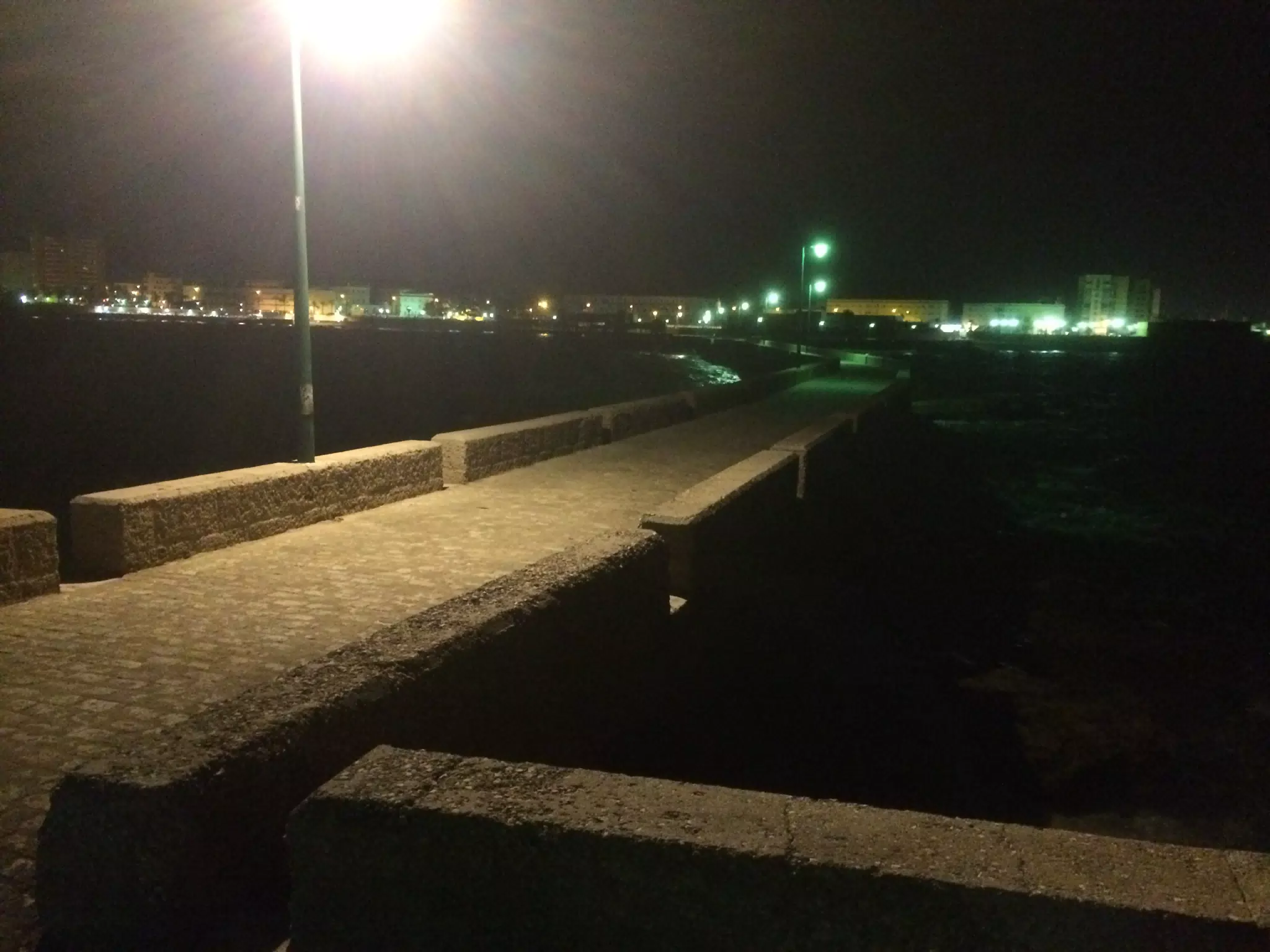 Midnight Walk in Cádiz