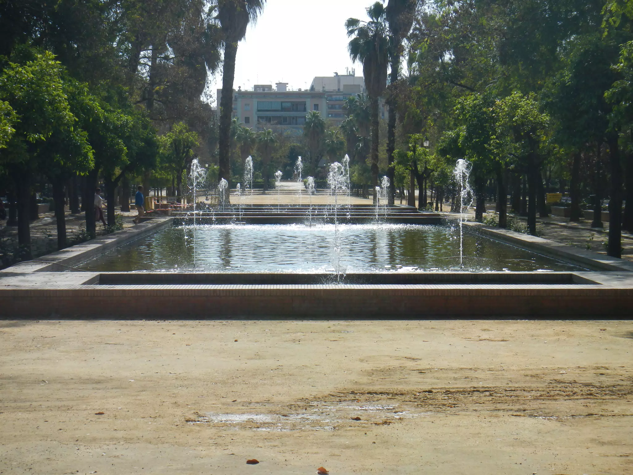 Fuente en la Prado San Sebastian en Sevilla
