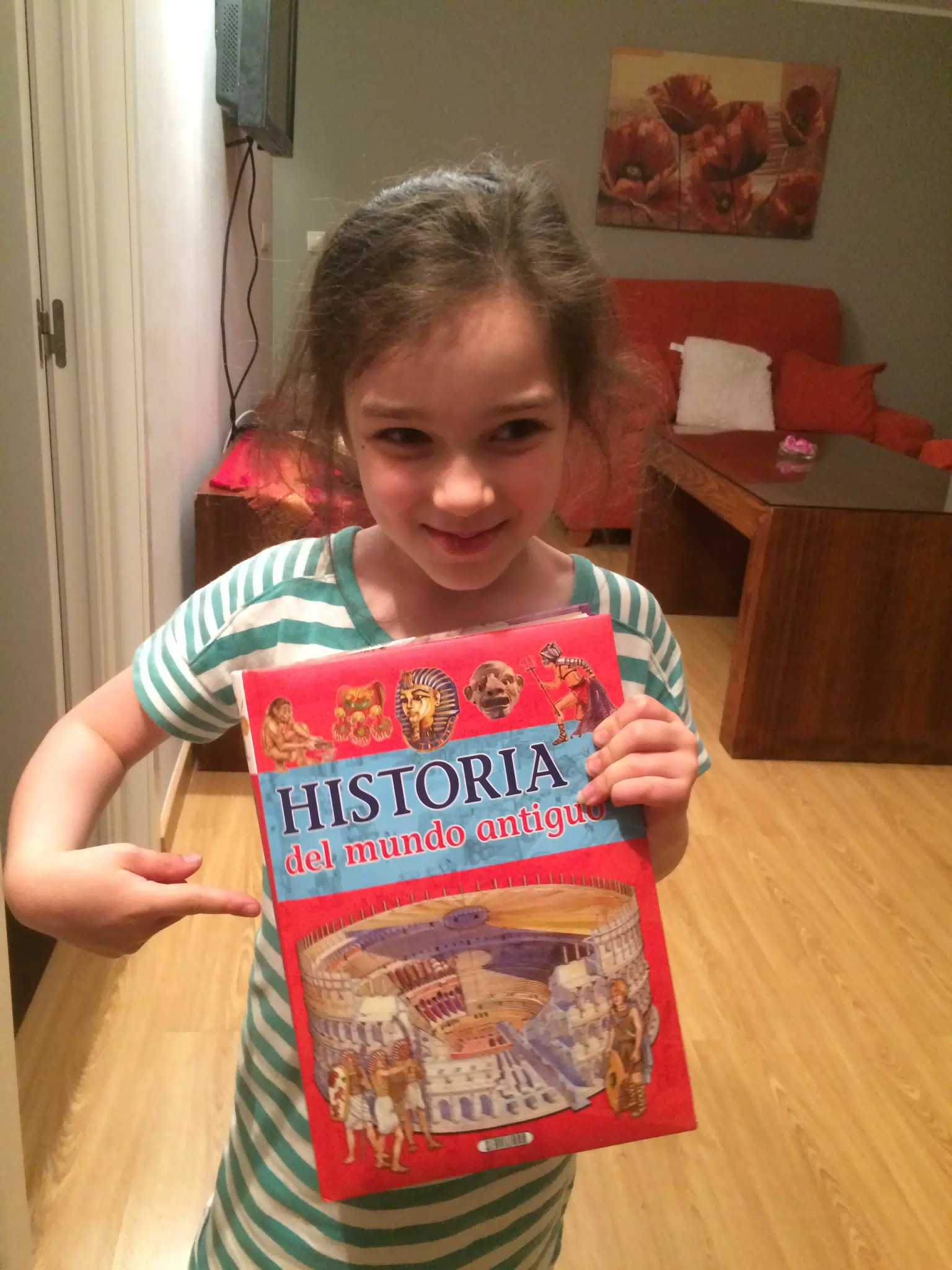 Liesl's First St. Jorge Book and Her First Book in Spanish