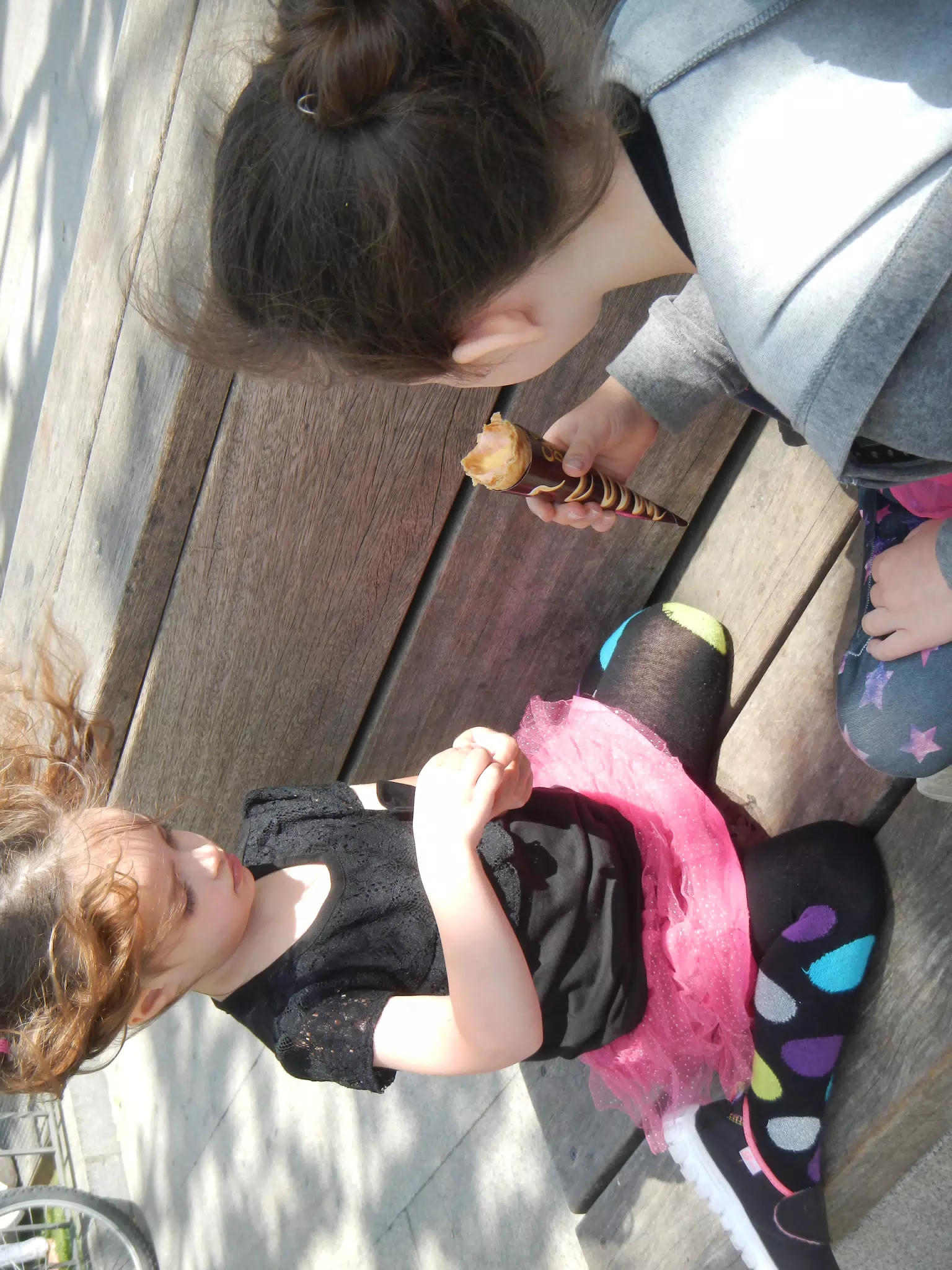 The Girls on the Bench in Sevilla