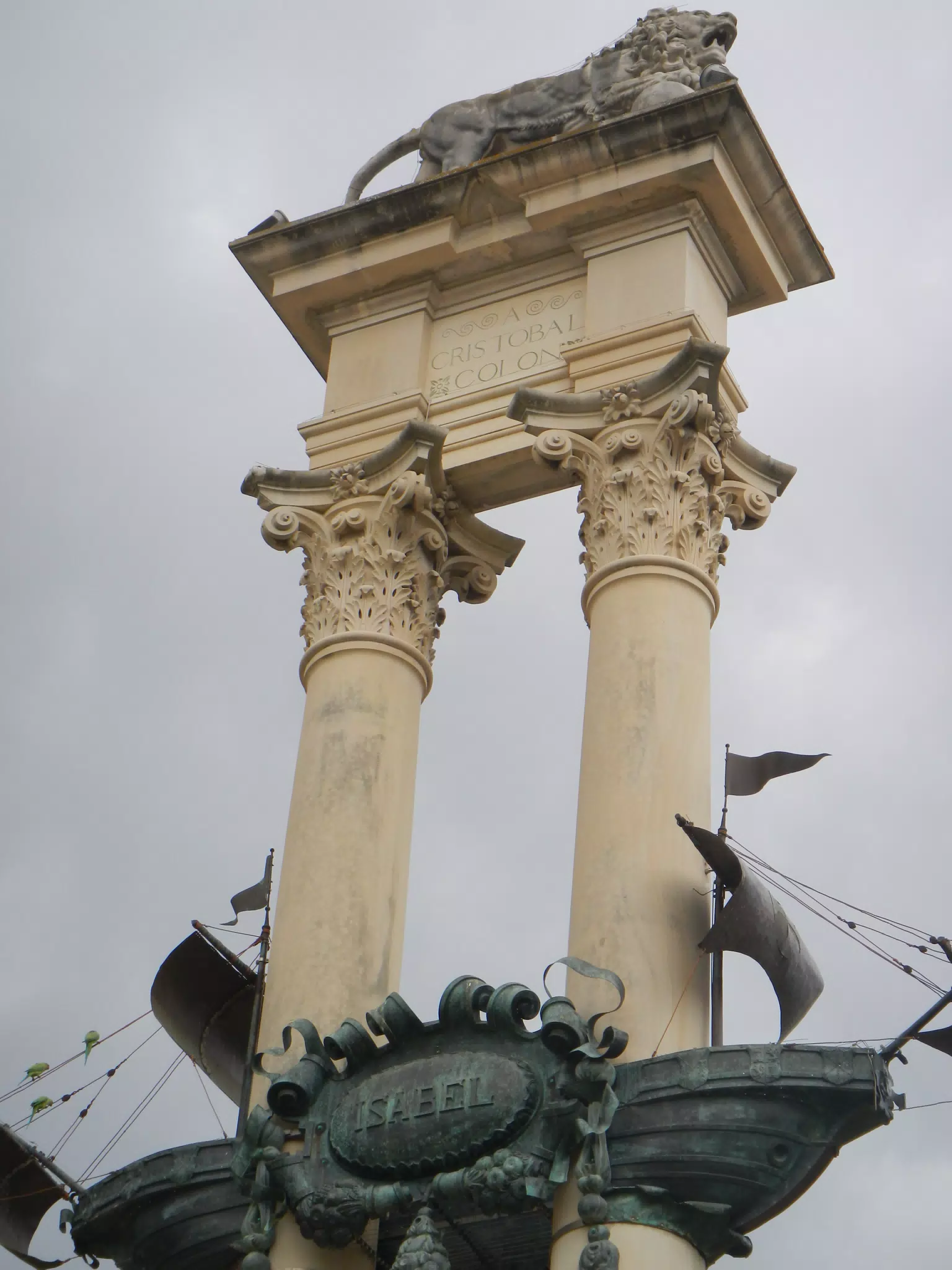 Top of the Columbus Monument