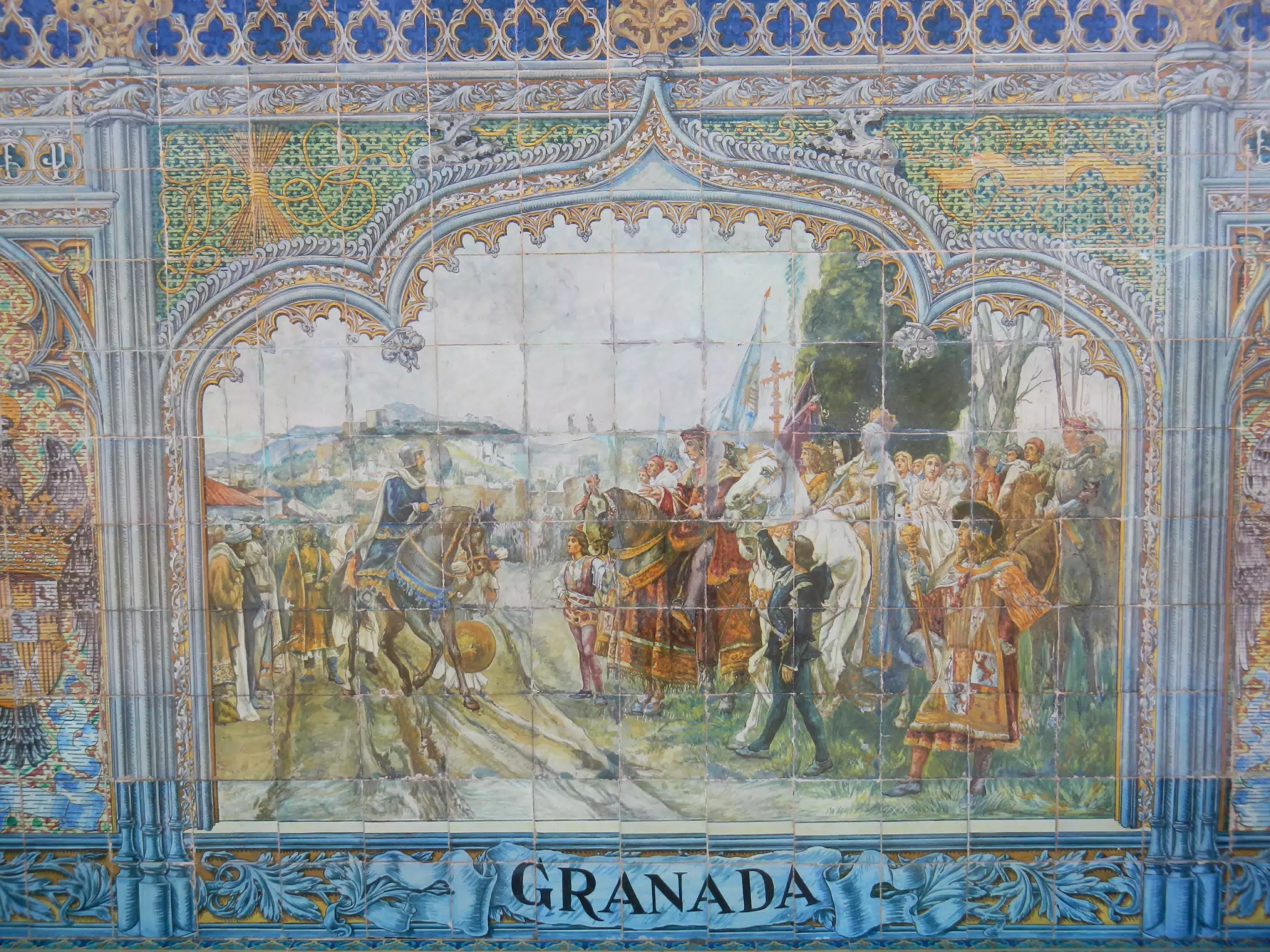 Granada Station in the Plaza de España