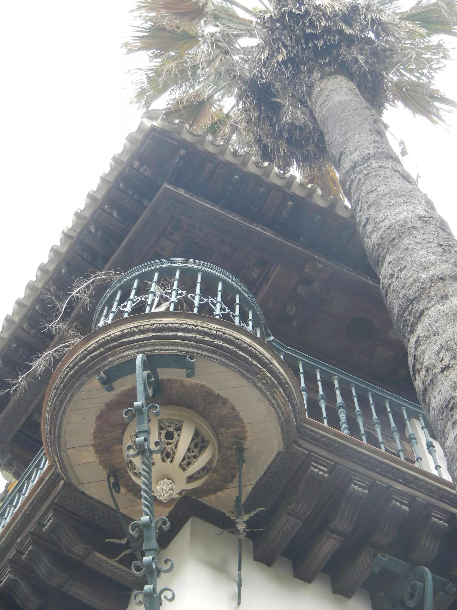 Building Detail in Sevilla City Wall