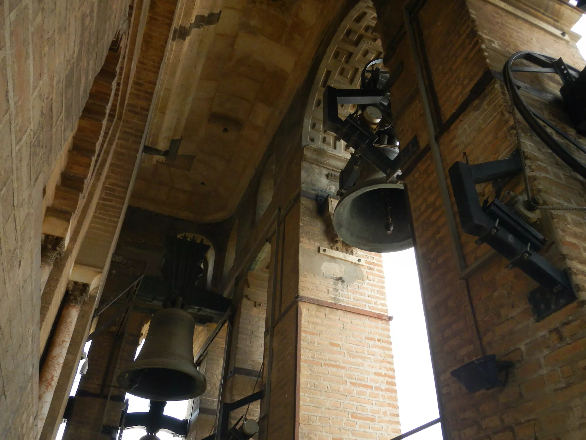 Interior Bells of Sevilla Cathedral Tower