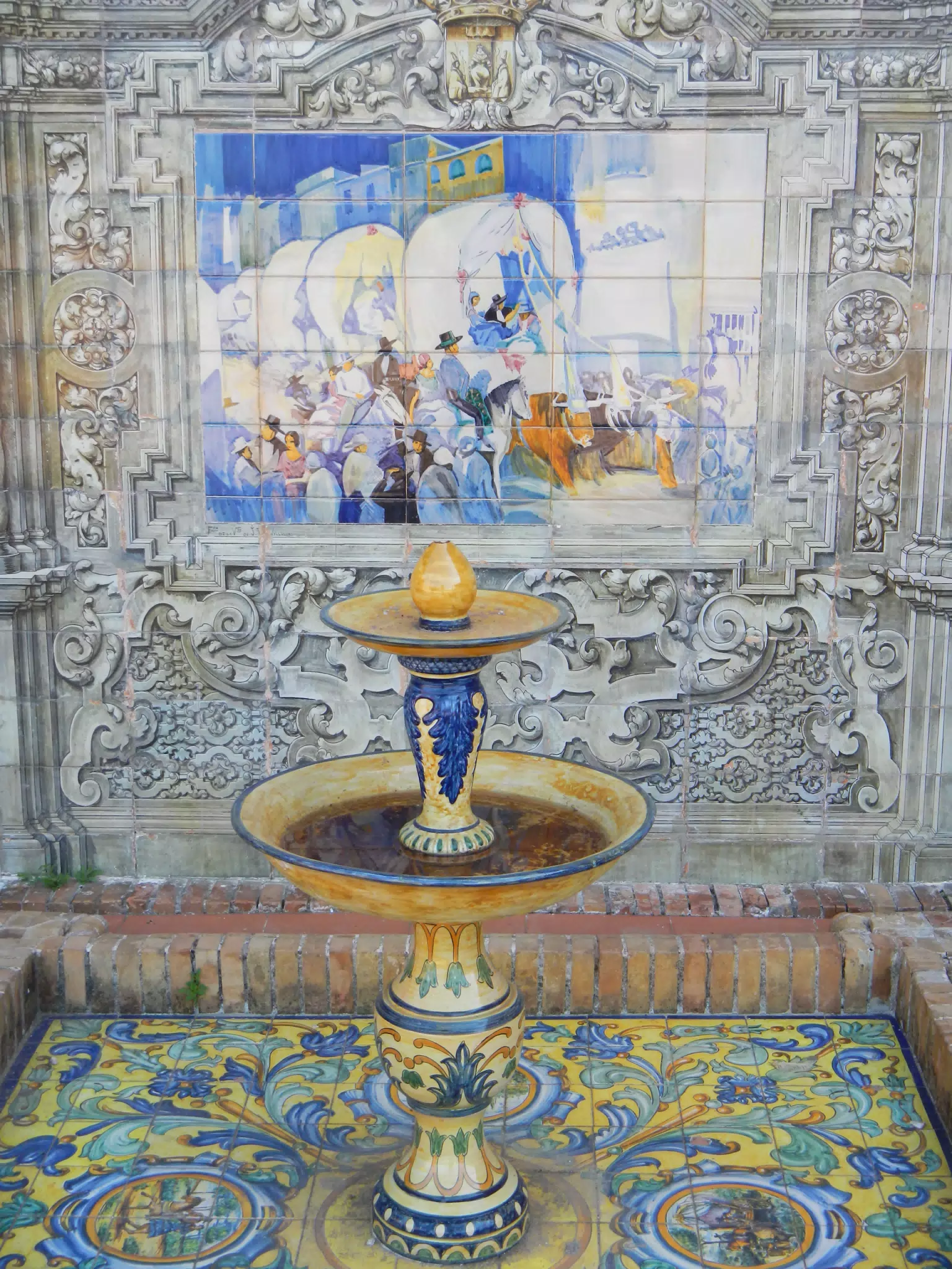 Station in the Plaza de España