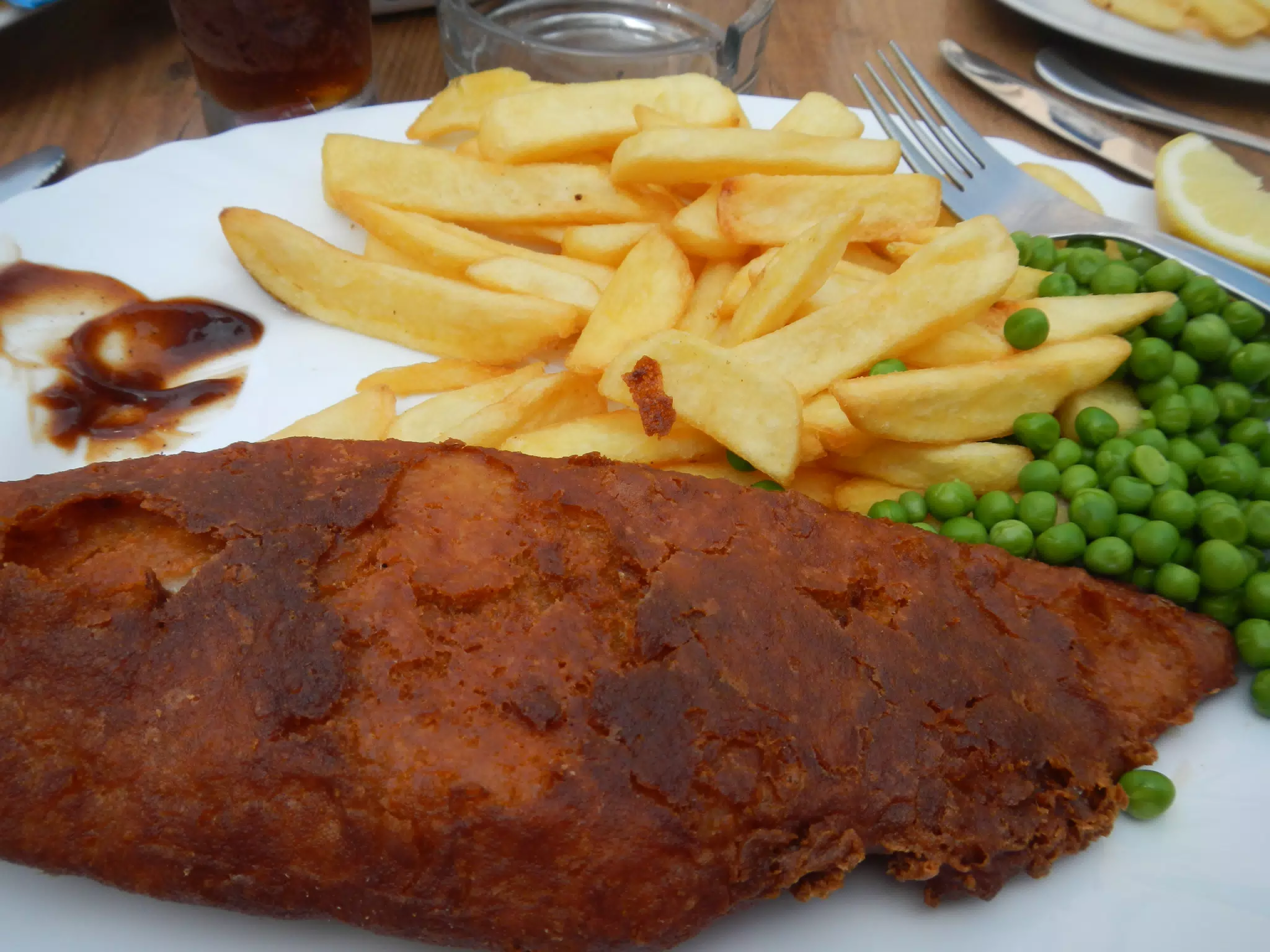 Fish and Chips in Gibraltar