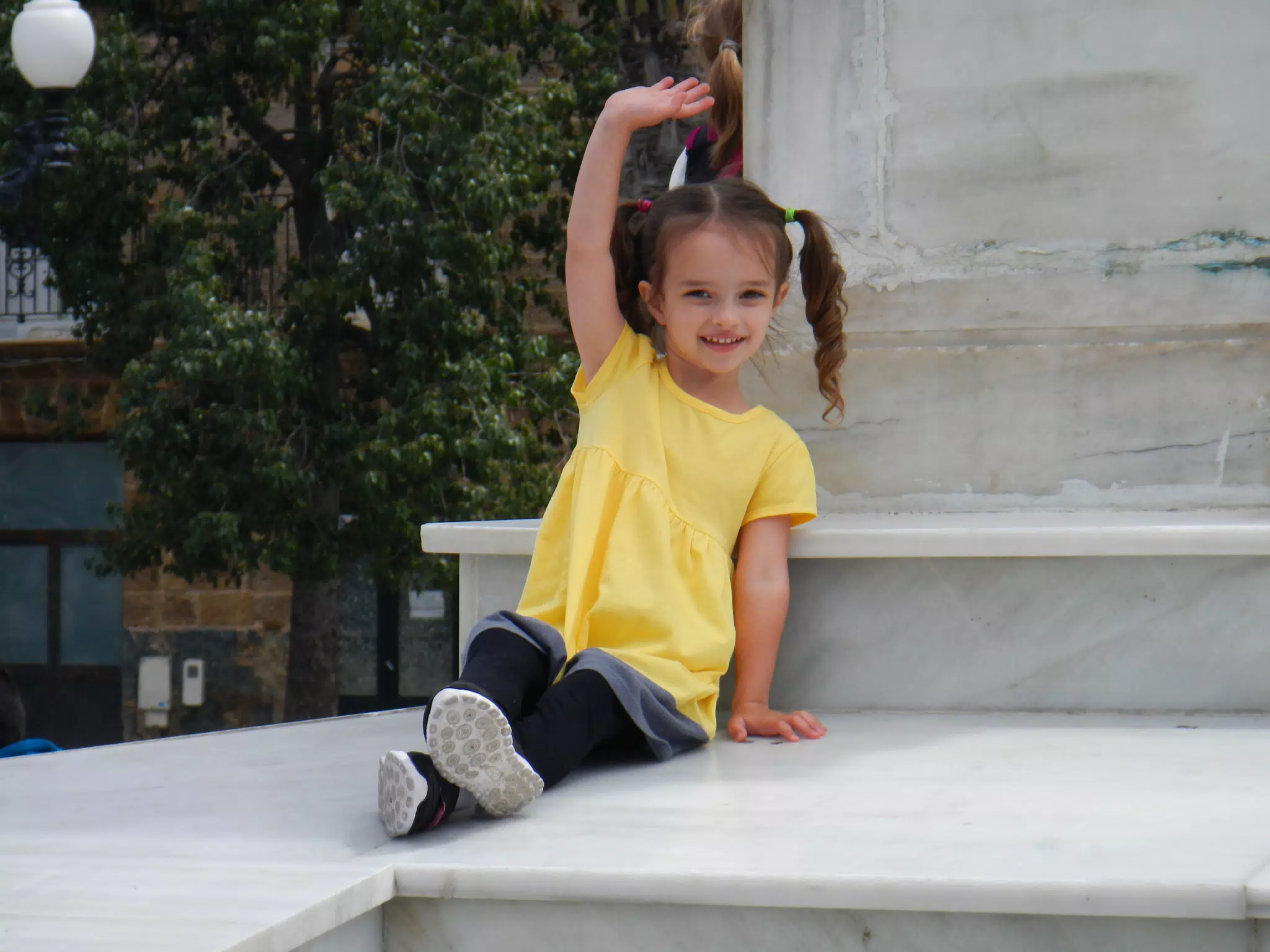 Luciana on the Monument