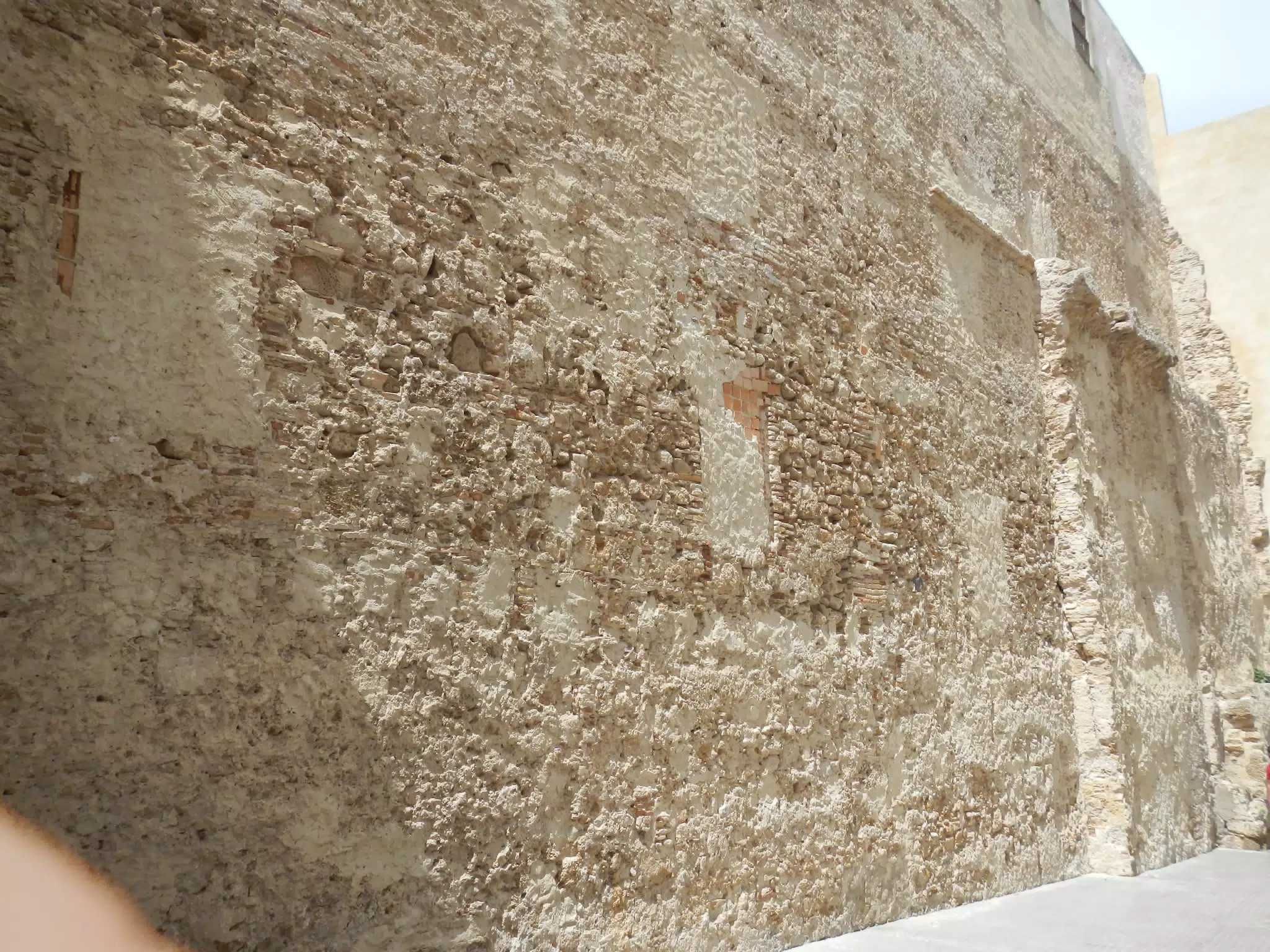 Wall of the Teatro Romano