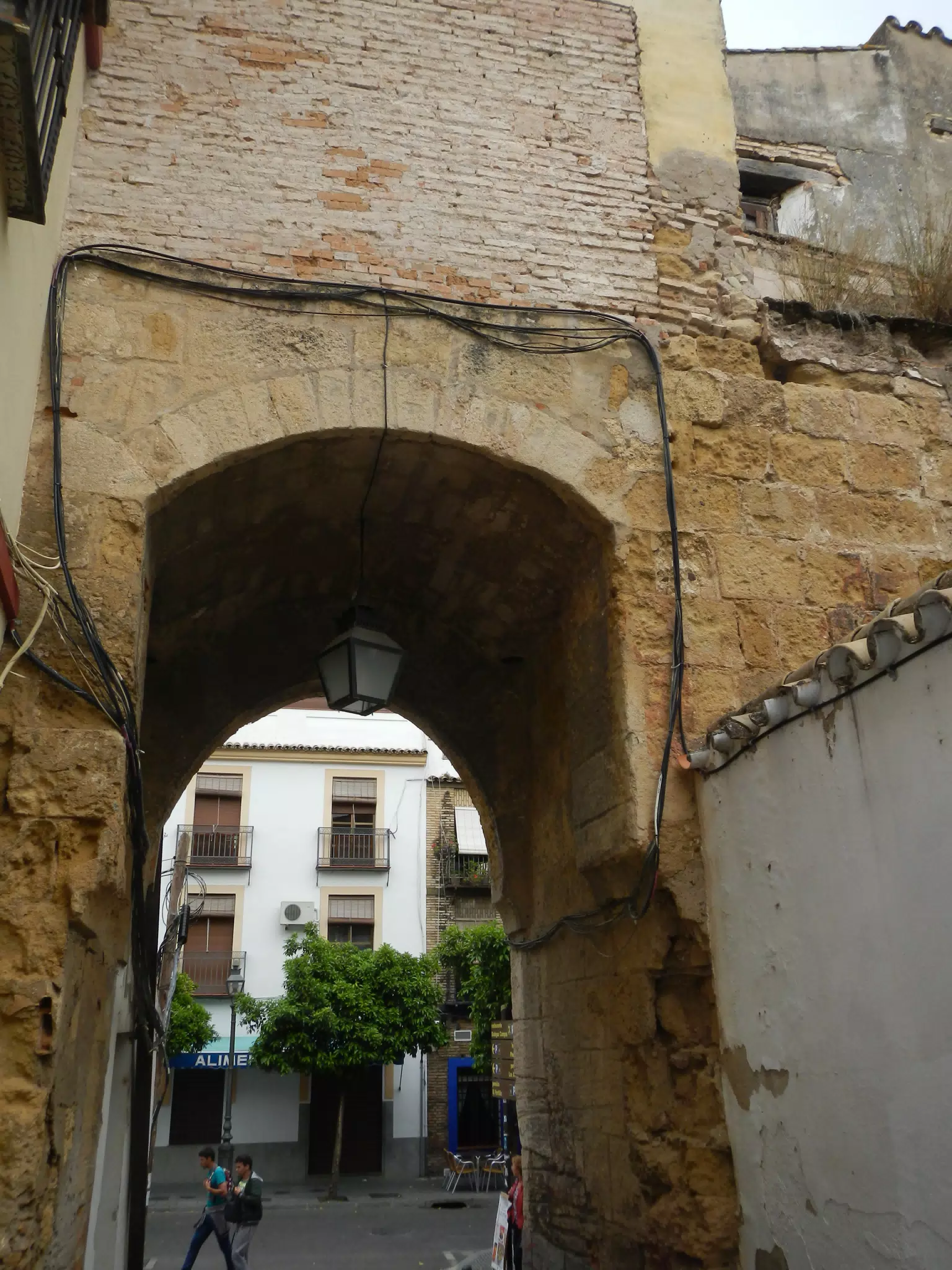 Arch in Stone Wall
