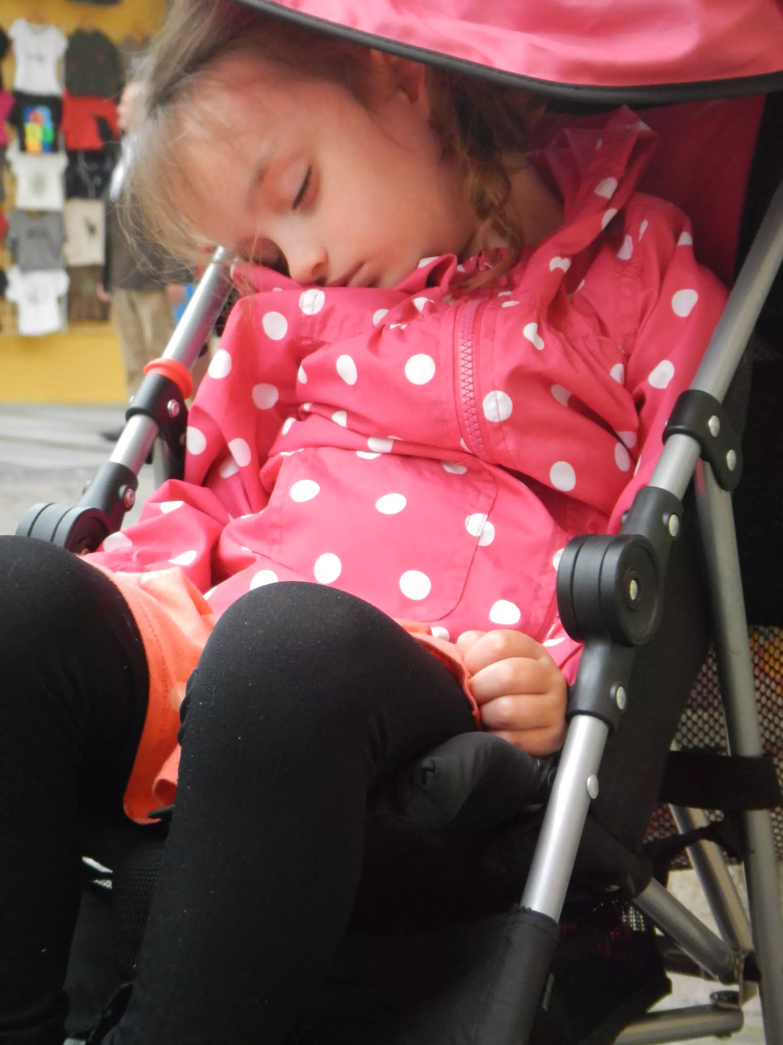 Luciana Couldn't Take the Walking